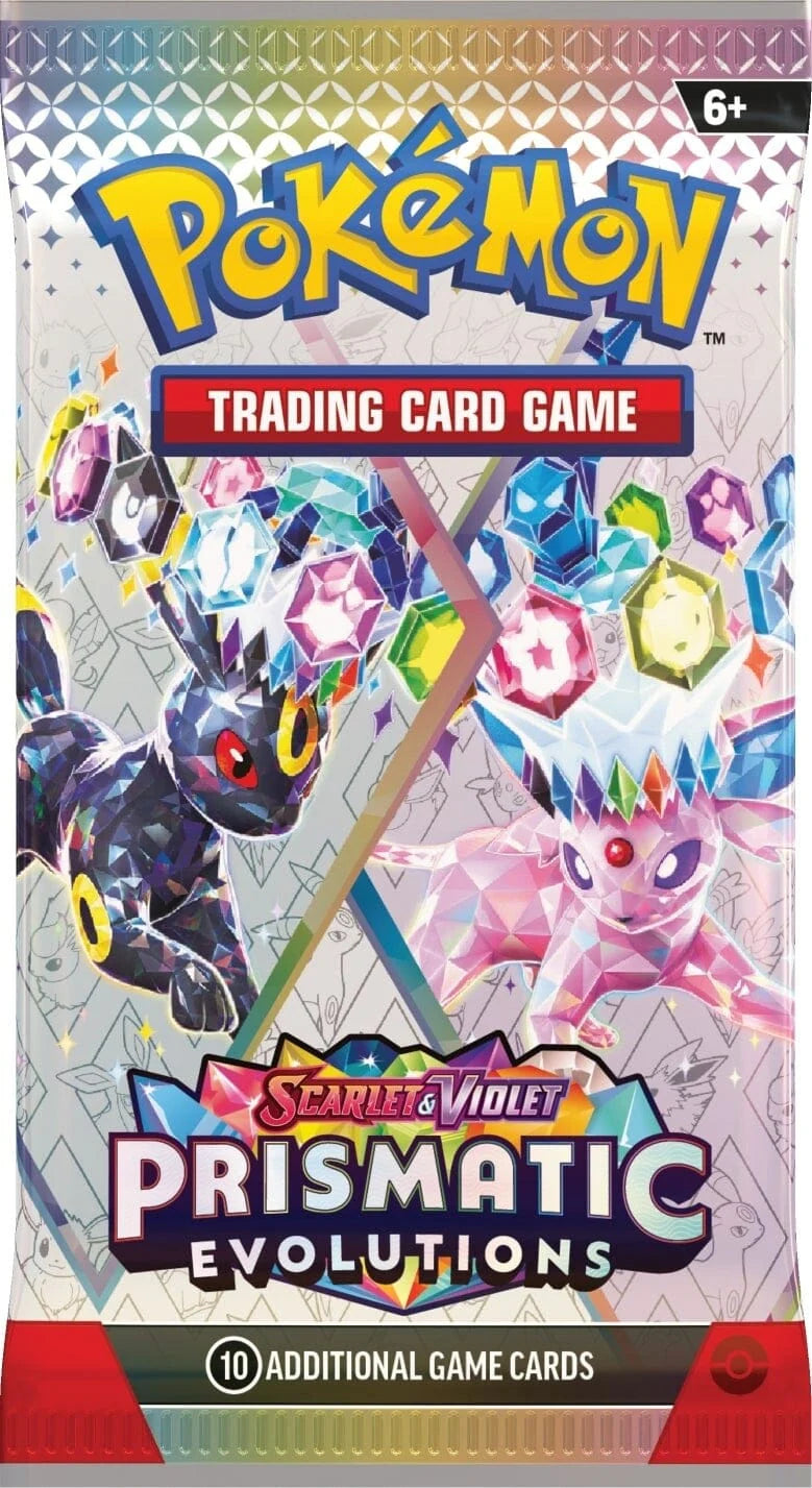 Pokemon TCG Scarlet & Violet: Prismatic Evolutions - Booster Bundle 6 Pack En Ingles