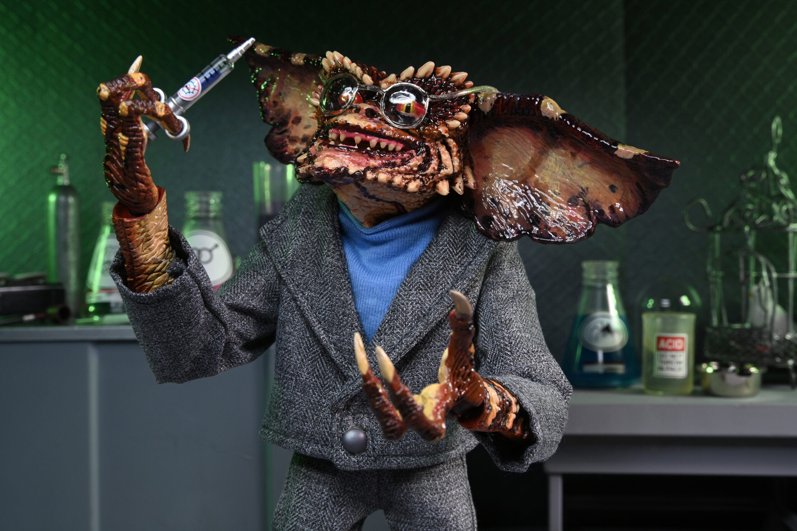 NECA Figura de Accion Ultimate: Gremlins 2 The New Batch - Gremlin Brain 7 Pulgadas