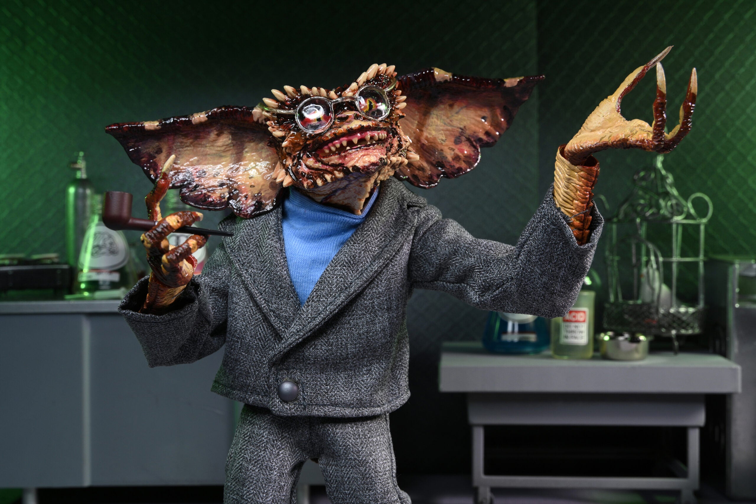 NECA Figura de Accion Ultimate: Gremlins 2 The New Batch - Gremlin Brain 7 Pulgadas