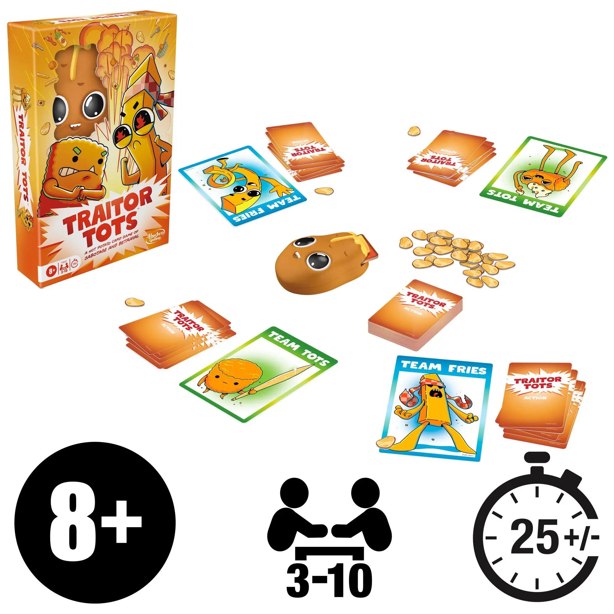 Hasbro Gaming: Traitor Tots Juego De Mesa