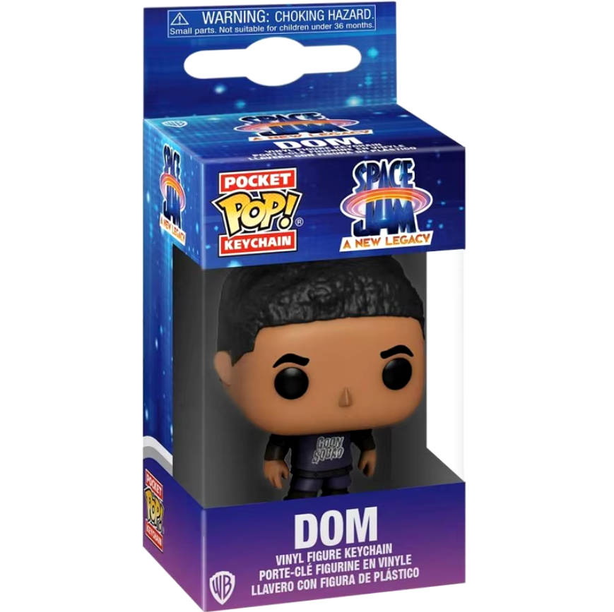 Funko Pop Keychain: Space Jam - Dom Llavero