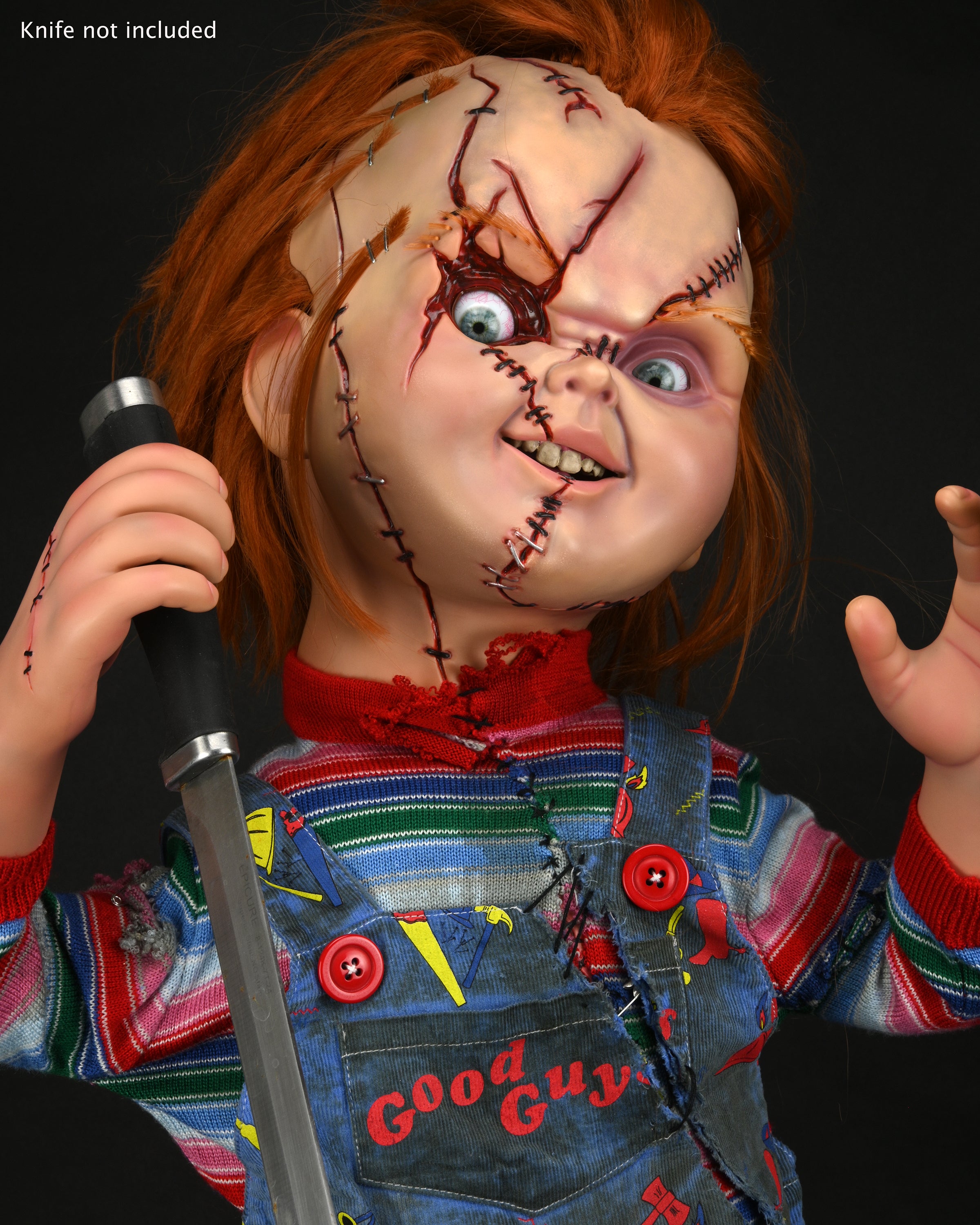 NECA Replica: La Novia De Chucky - Chucky Escala 1/1