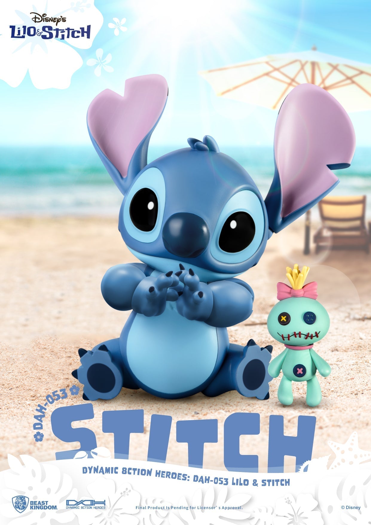 Beast Kingdom Dynamic Action Heroes: Disney Lilo Y Stitch - Stitch DAH-053