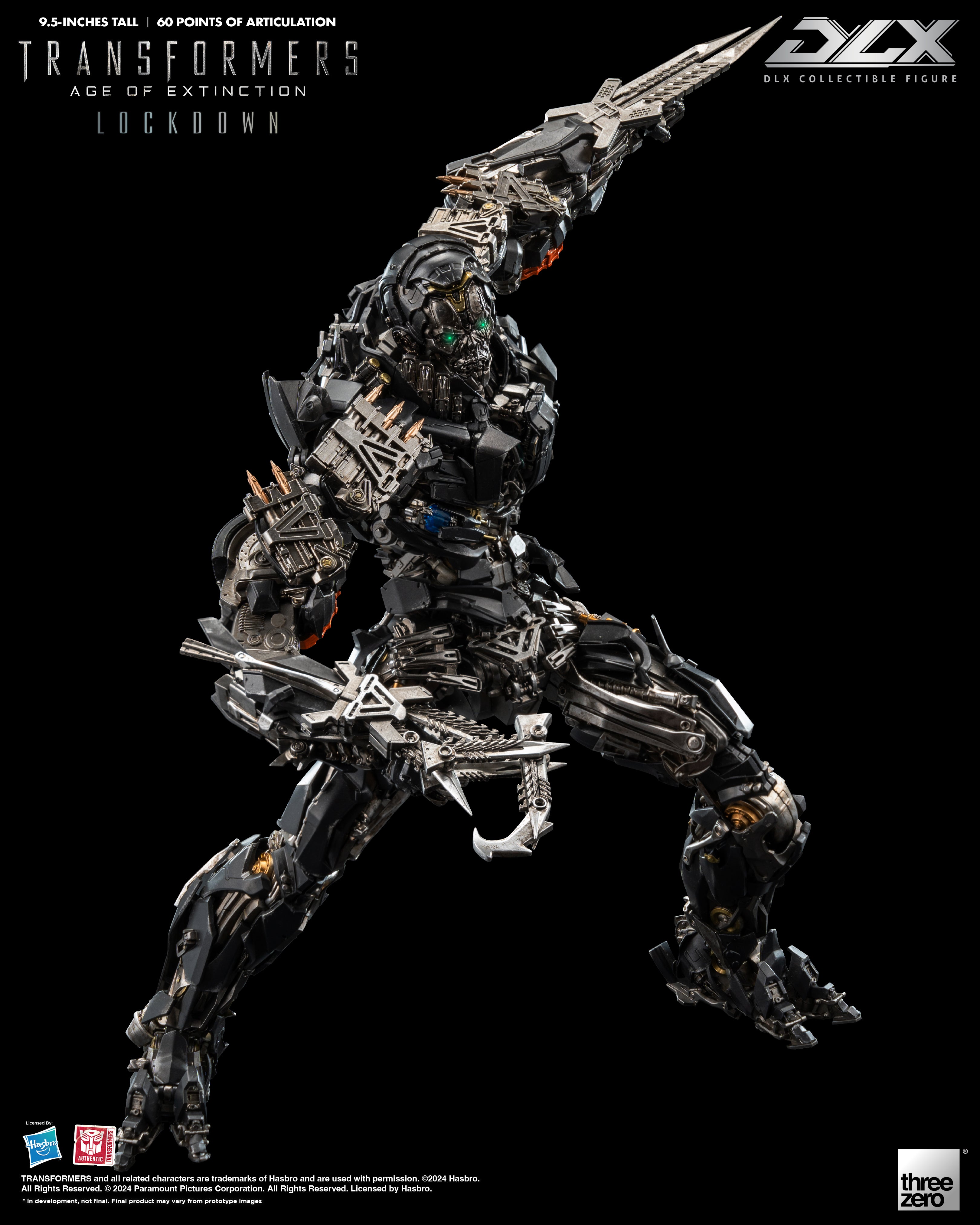 Threezero Dlx Series: Transformers Age Of Extinction - Lockdown