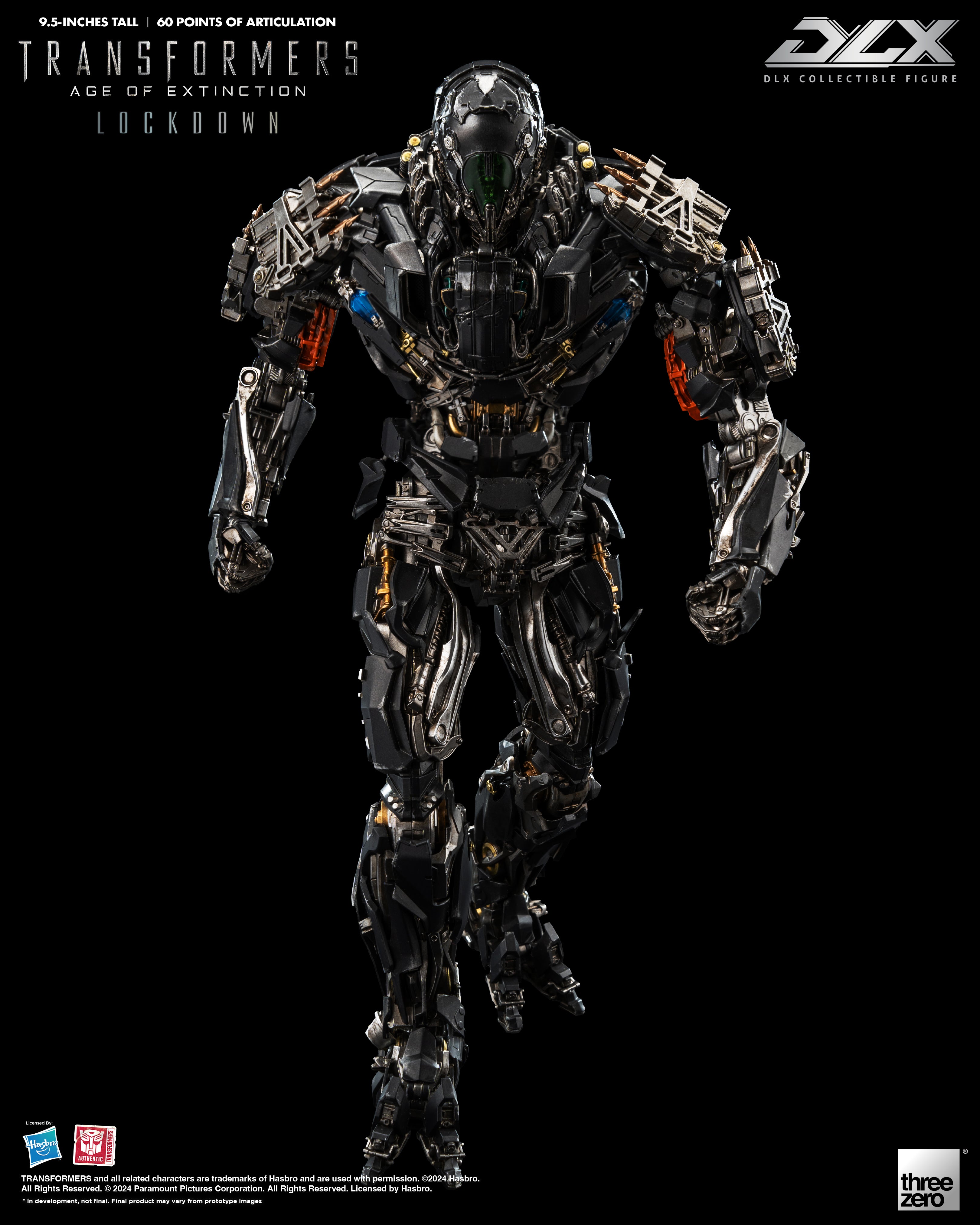 Threezero Dlx Series: Transformers Age Of Extinction - Lockdown