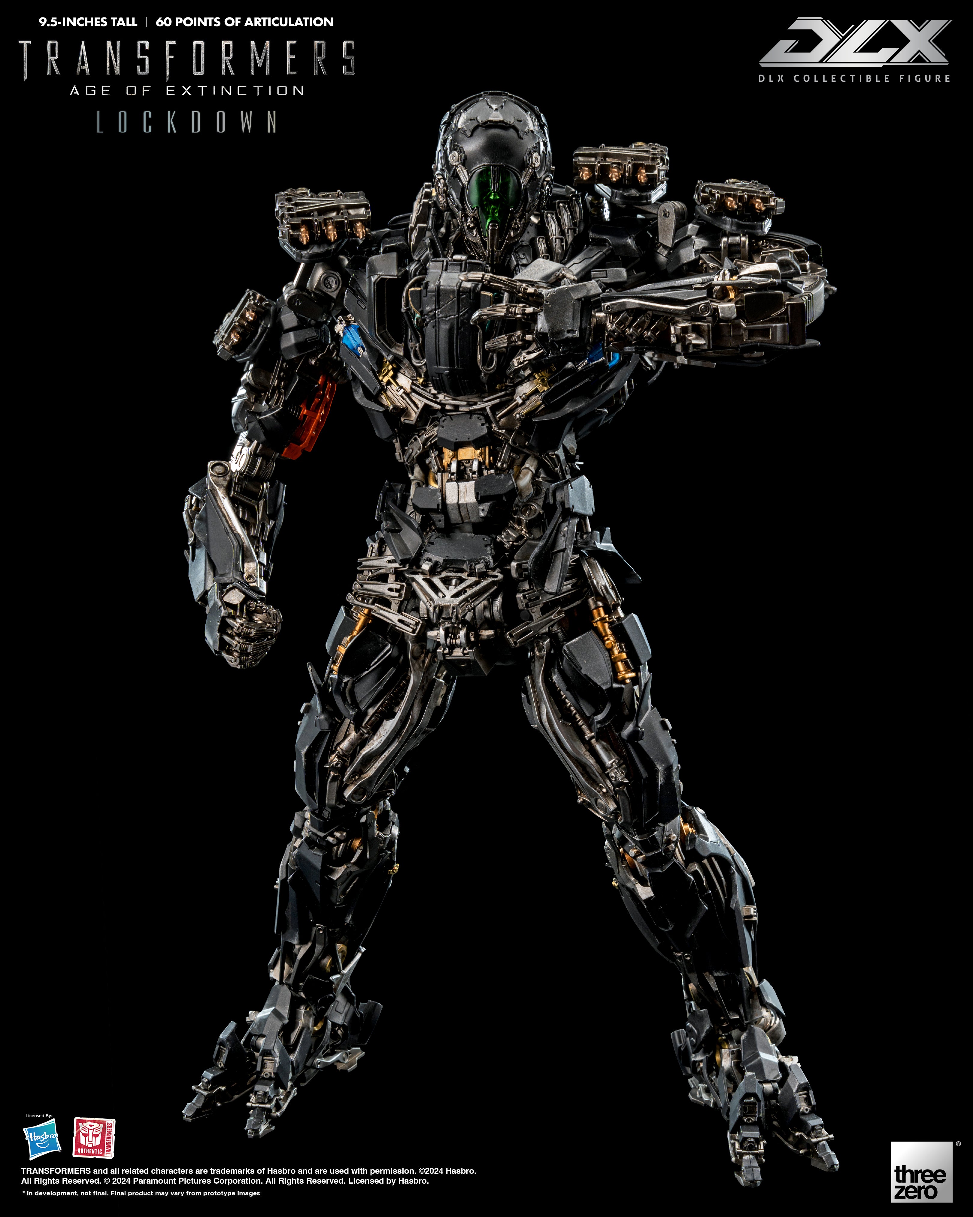 Threezero Dlx Series: Transformers Age Of Extinction - Lockdown