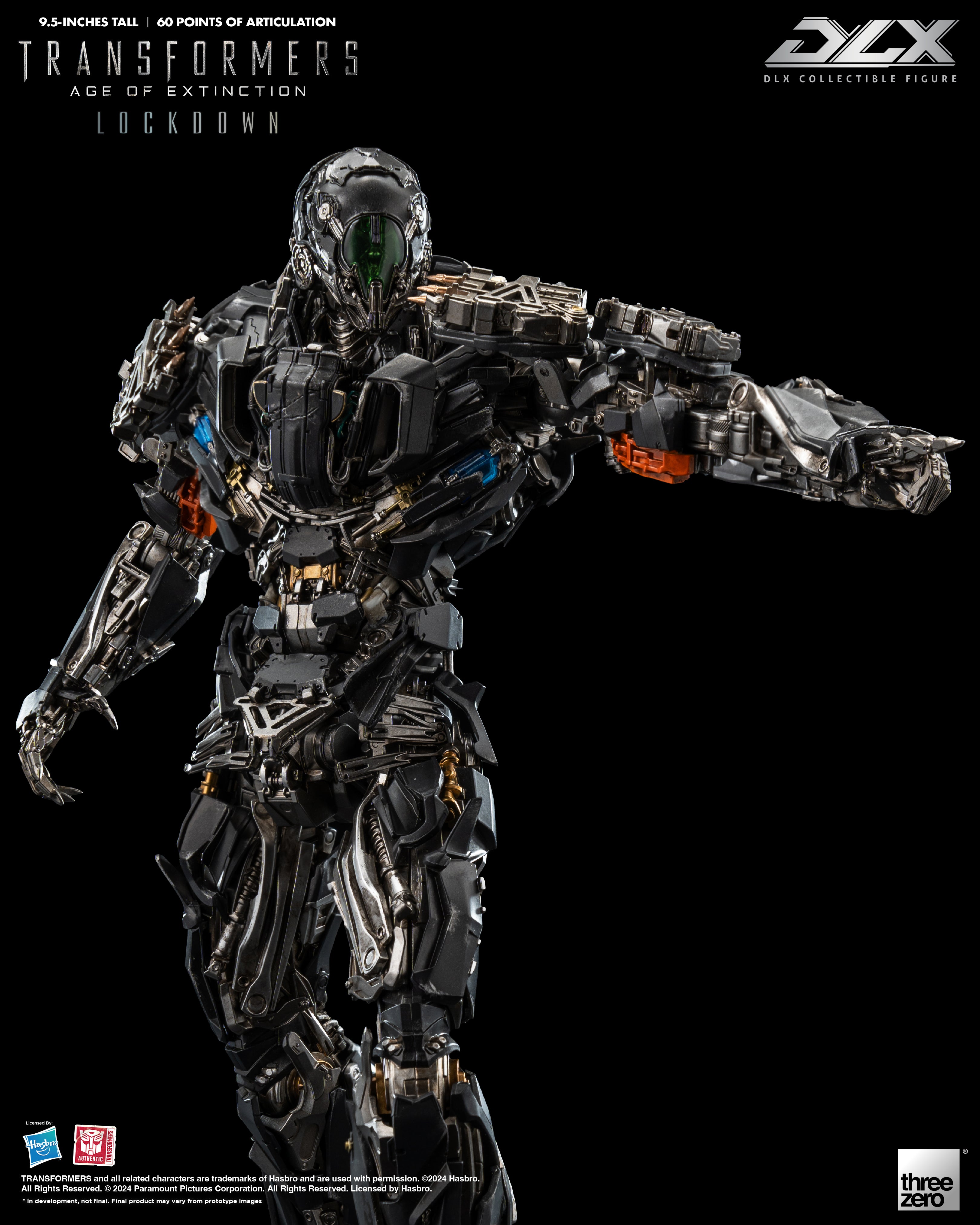 Threezero Dlx Series: Transformers Age Of Extinction - Lockdown