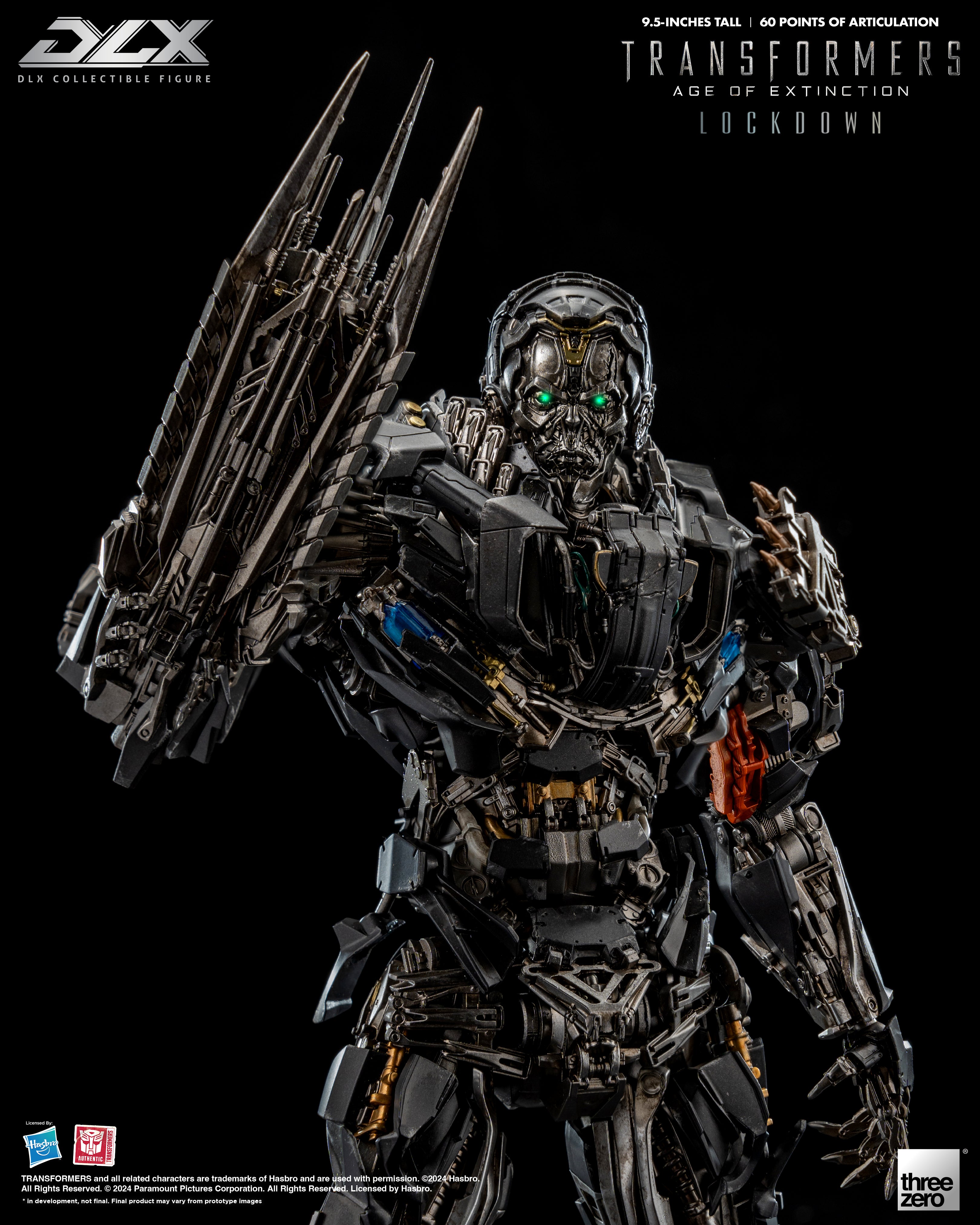 Threezero Dlx Series: Transformers Age Of Extinction - Lockdown