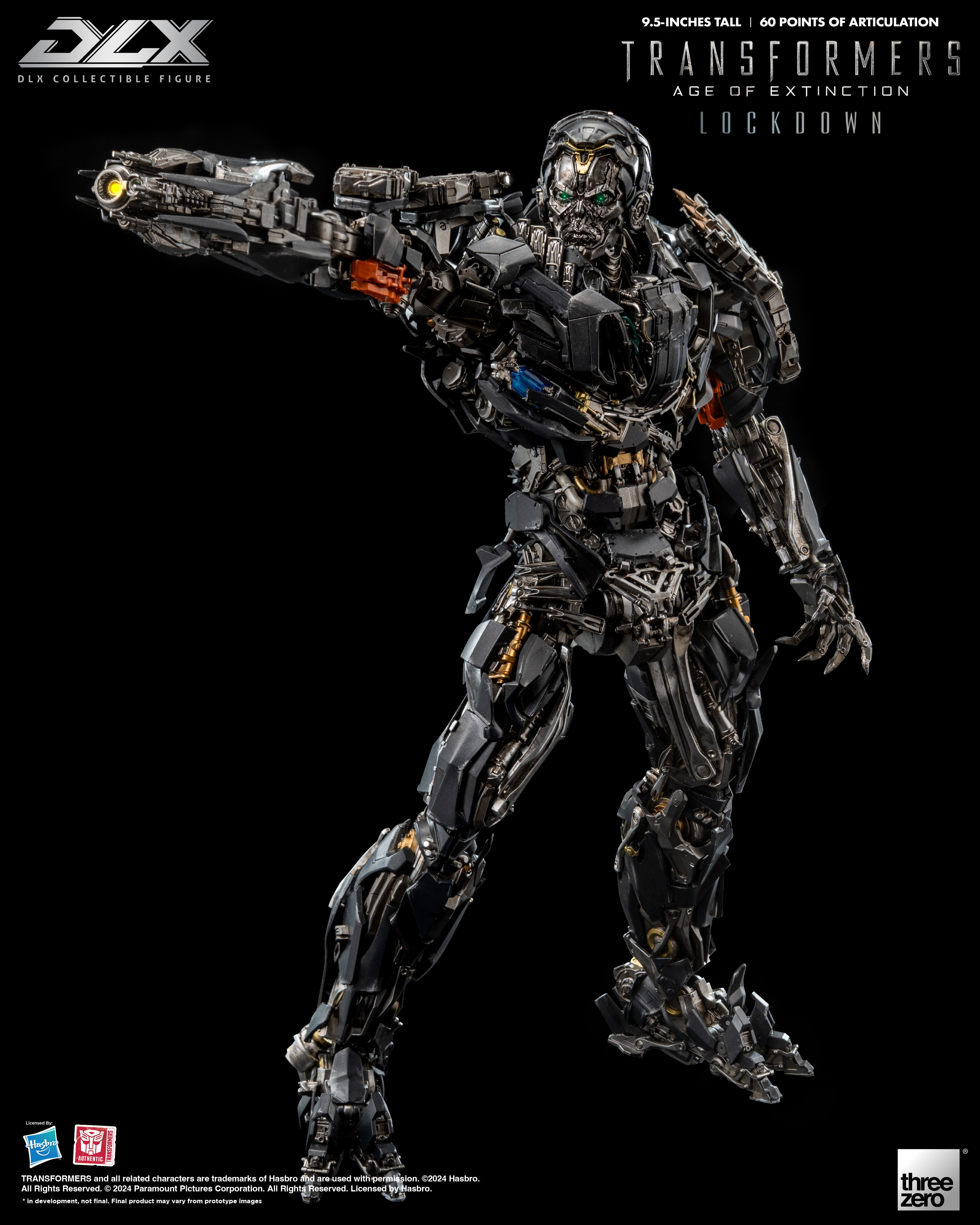 Threezero Dlx Series: Transformers Age Of Extinction - Lockdown