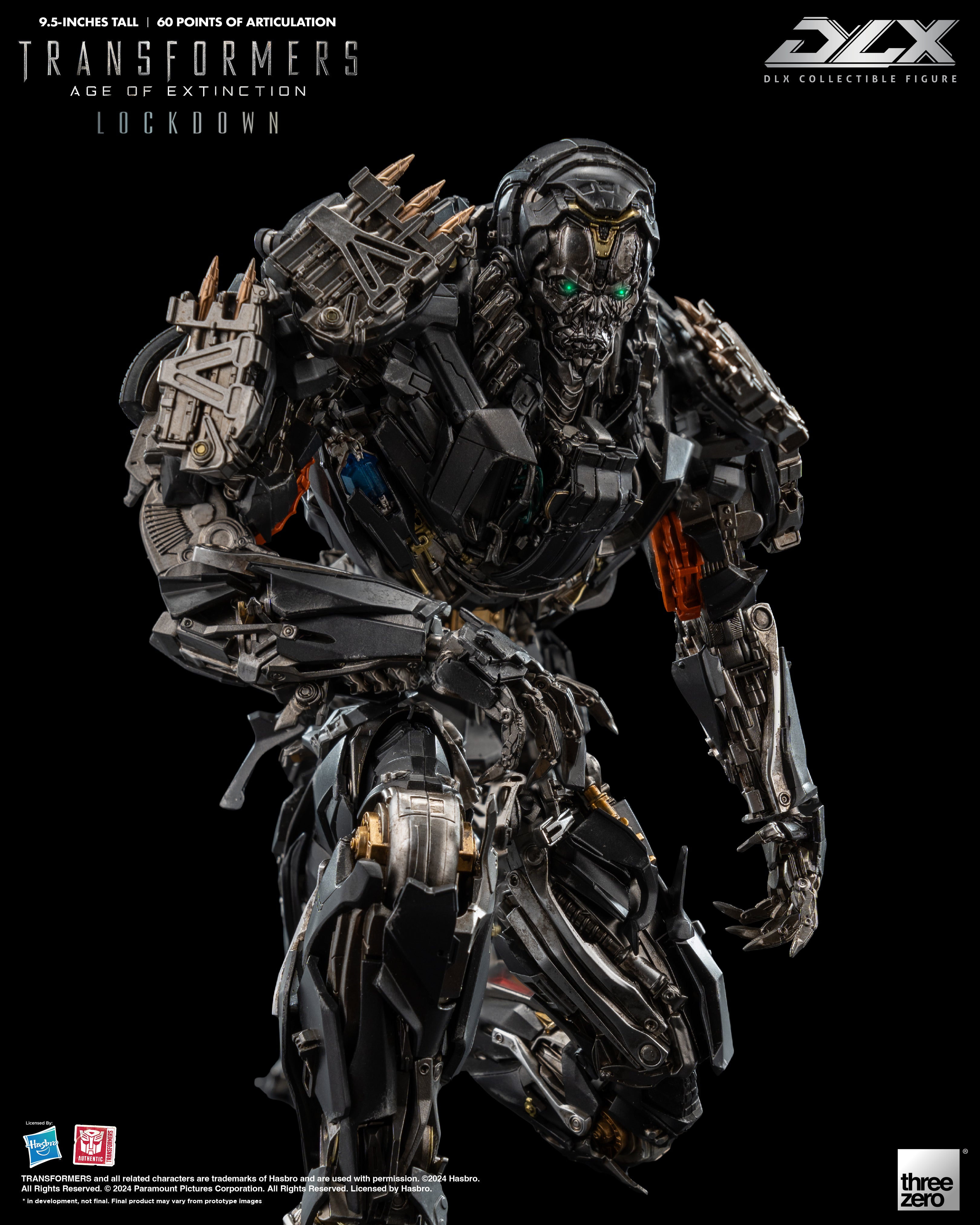 Threezero Dlx Series: Transformers Age Of Extinction - Lockdown