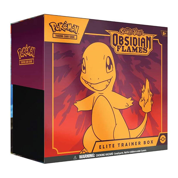 Pokemon TCG Escarlata y Purpura: Llamas Obsidianas -  Elite Trainer Box En Español