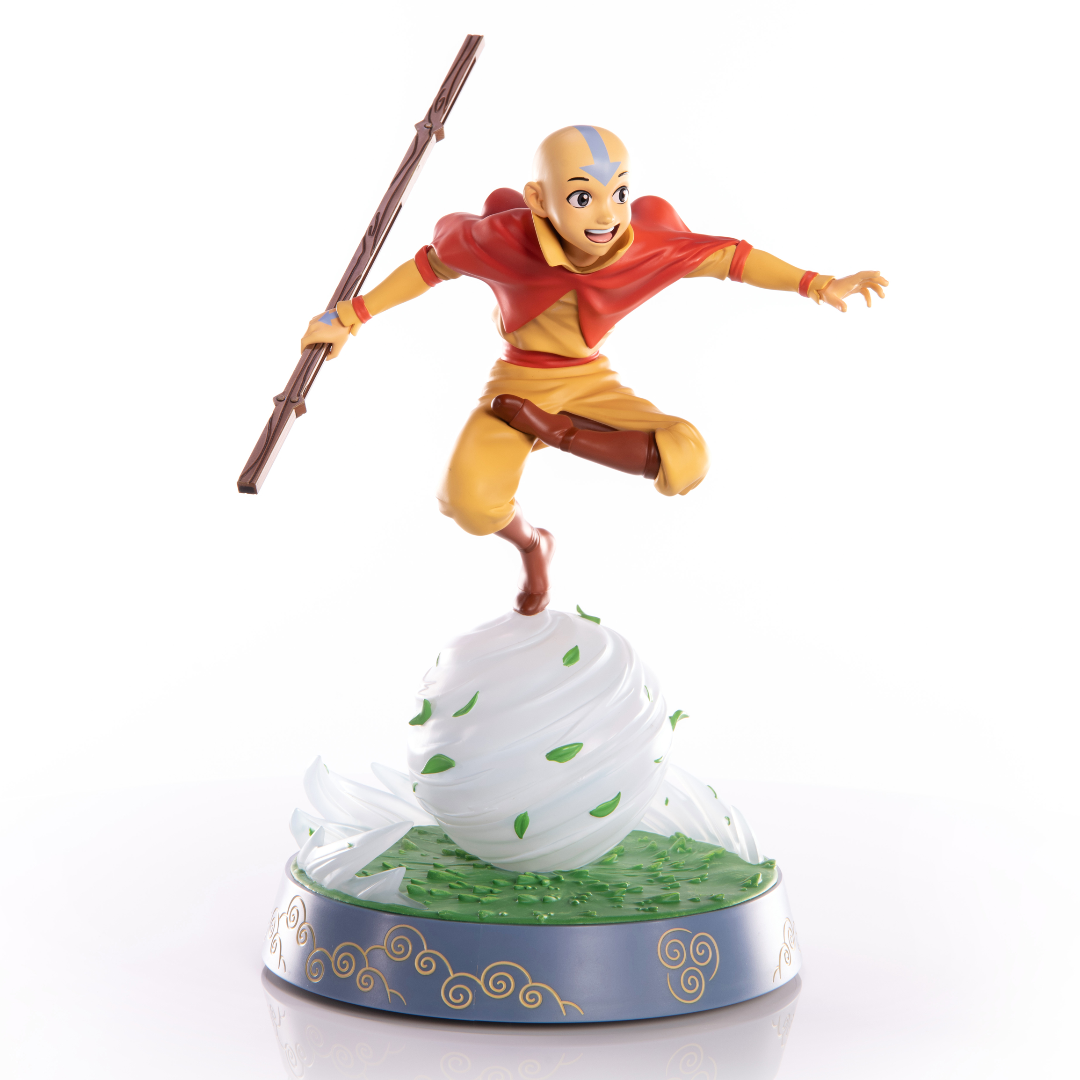 First 4 Figures: Avatar El Ultimo Maestro Del Aire - Aang Edicion Estandar 11 Pulgadas