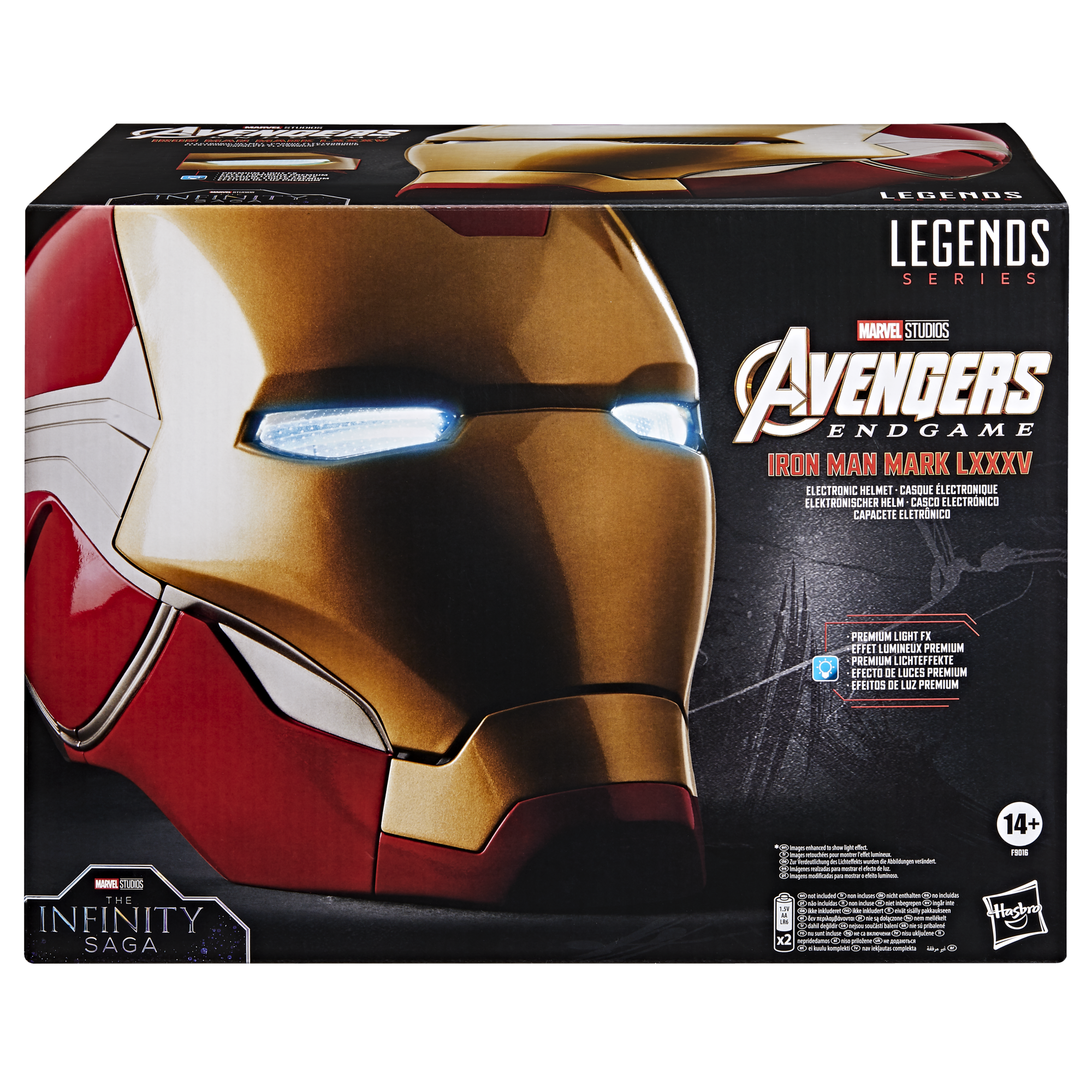 Marvel Legends: Avengers Endgame - Iron Man Mark 85 Casco Electronico Premium