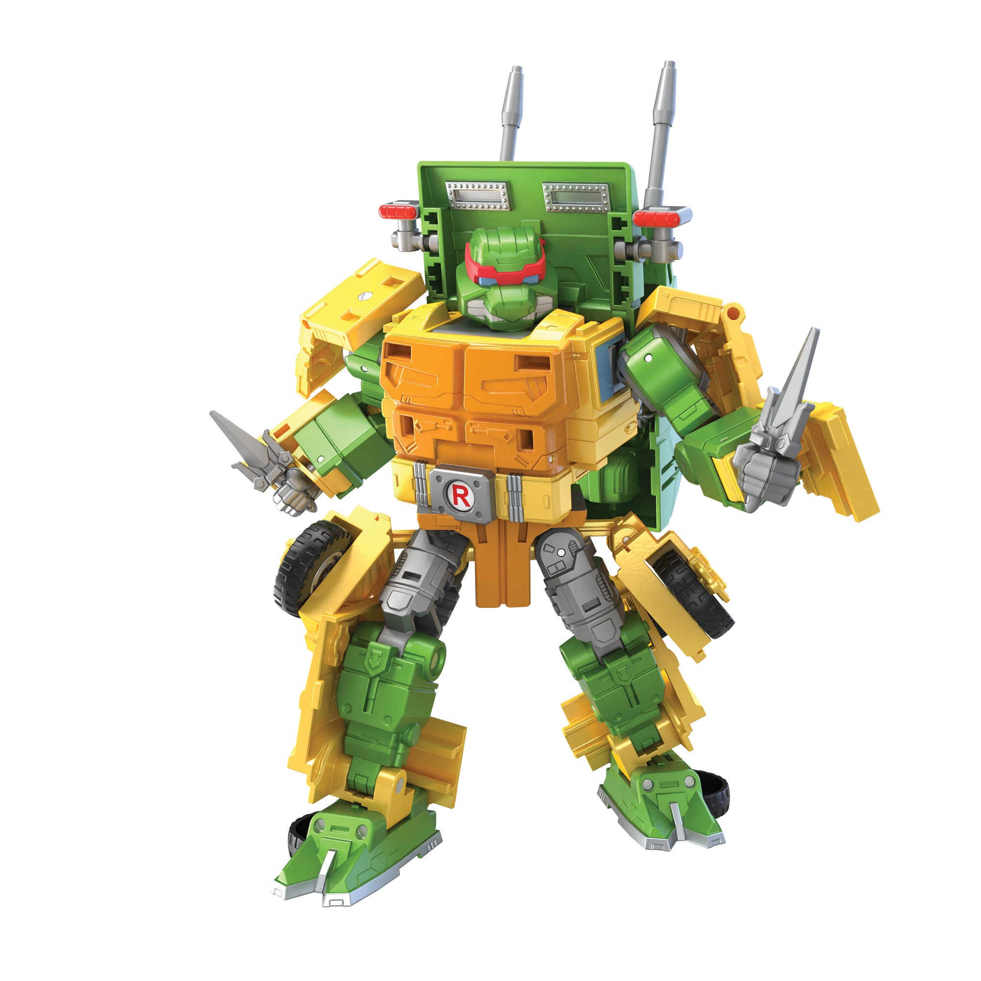 Transformers: Transformers X TMNT Tortugas Ninja - Party Wallop Figura De Accion