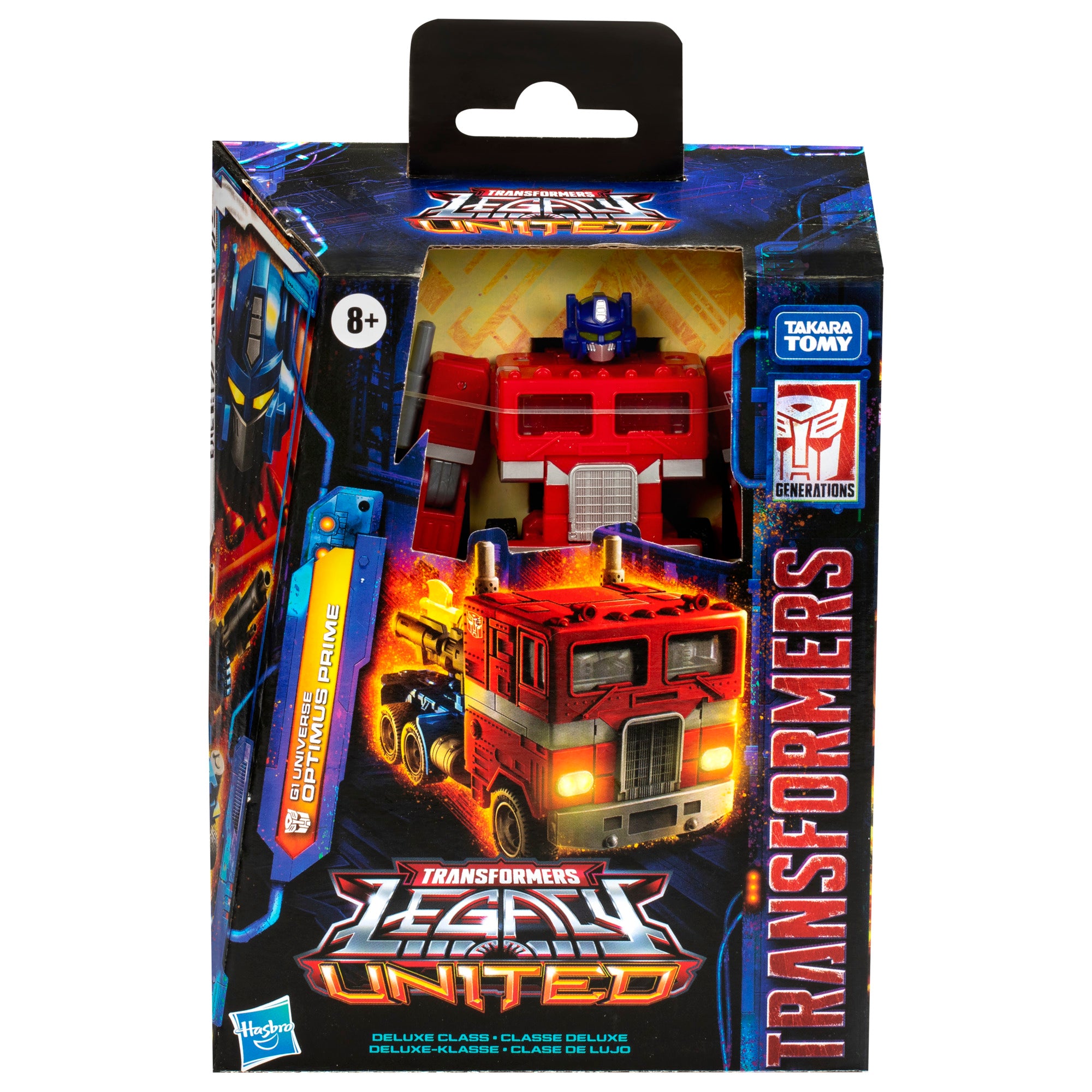 Transformers Studios Series Deluxe Class: G1 Universe - Optimus Prime