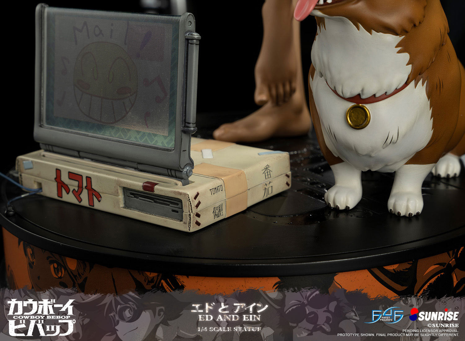 First 4 Figures: Cowboy Bebop - Ed y Ein Edicion Estandar Escala 1/4