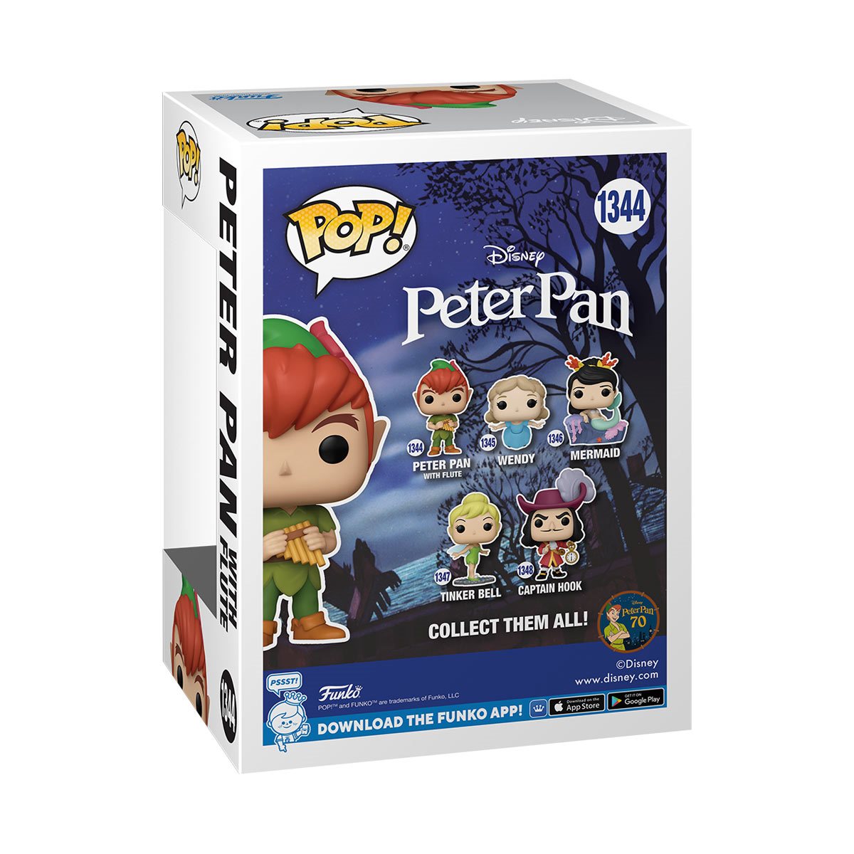 Funko Pop Disney: Peter Pan 70 Aniversario - Peter Con Flauta