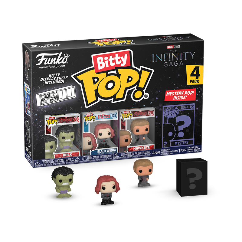 Funko Bitty Pop: Marvel - Hulk 4 Pack