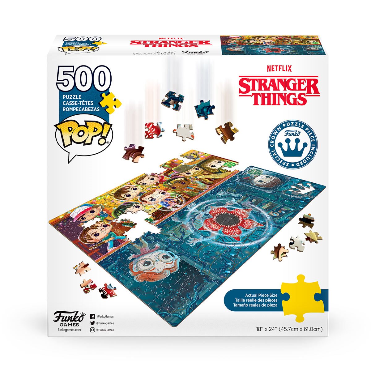 Funko Pop Puzzles - Stranger Things 500 Piezas