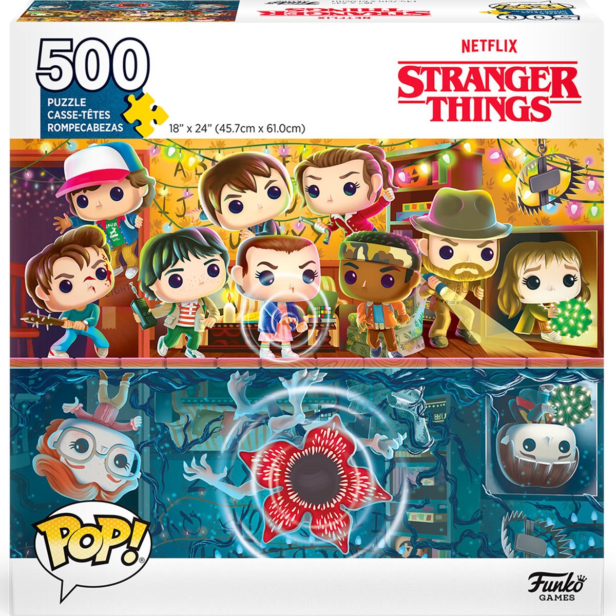 Funko Pop Puzzles - Stranger Things 500 Piezas