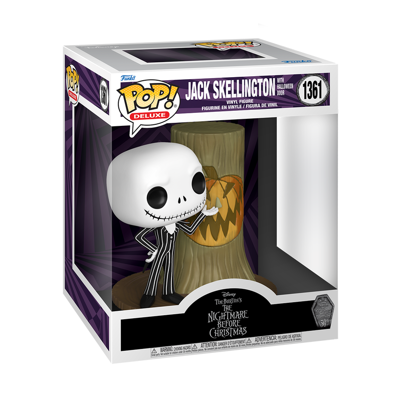 Funko Pop Deluxe: Mundo De Jack 30 Aniversario - Jack Con Puerta De Halloween