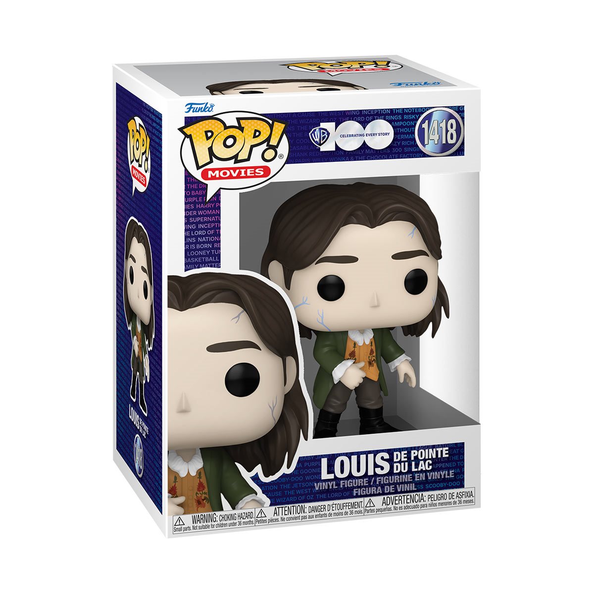 Funko Pop Movies: Warner Bros 100 Entrevista Con El vampiro - Louis de Pointe du Lac