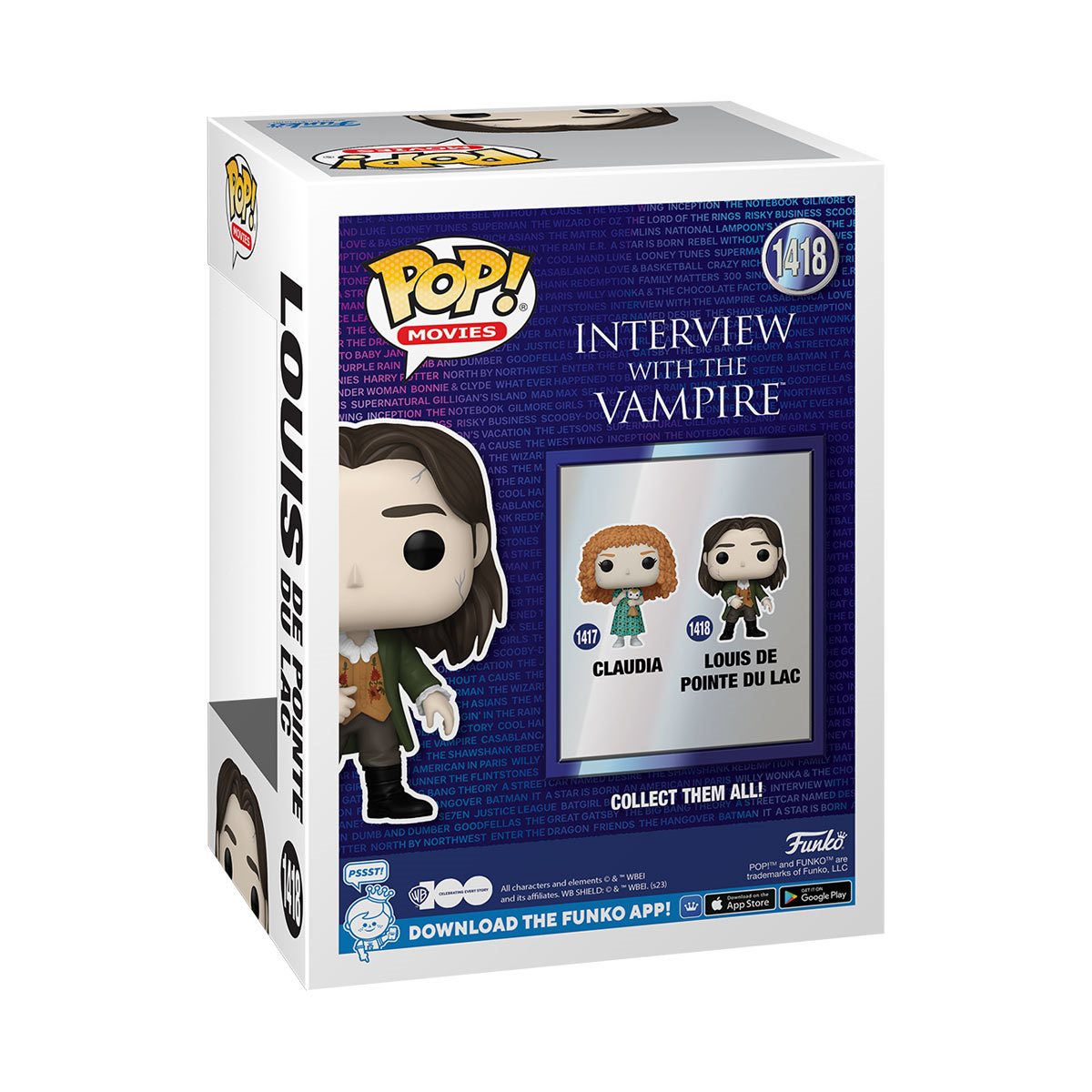 Funko Pop Movies: Warner Bros 100 Entrevista Con El vampiro - Louis de Pointe du Lac