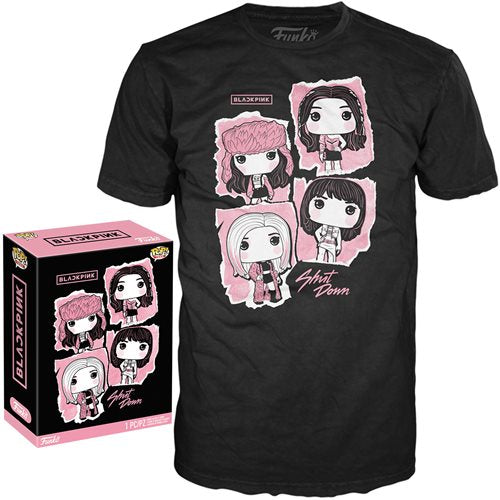 Funko Boxed Tee: Blackpink Playera Chica