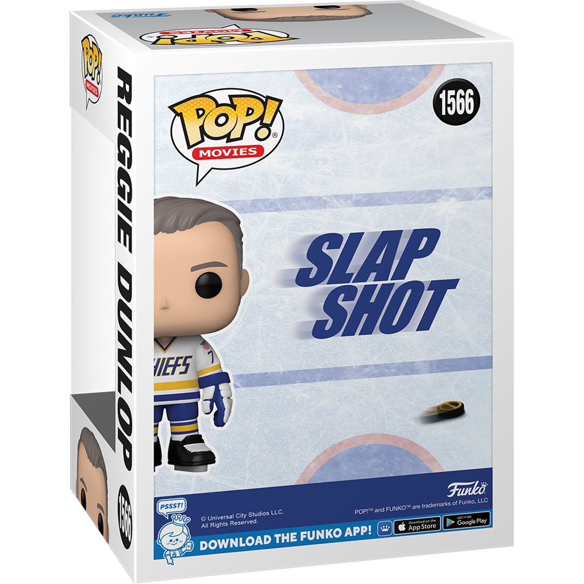 Funko Pop Movies: Slap Shot - Reggie Dunlop