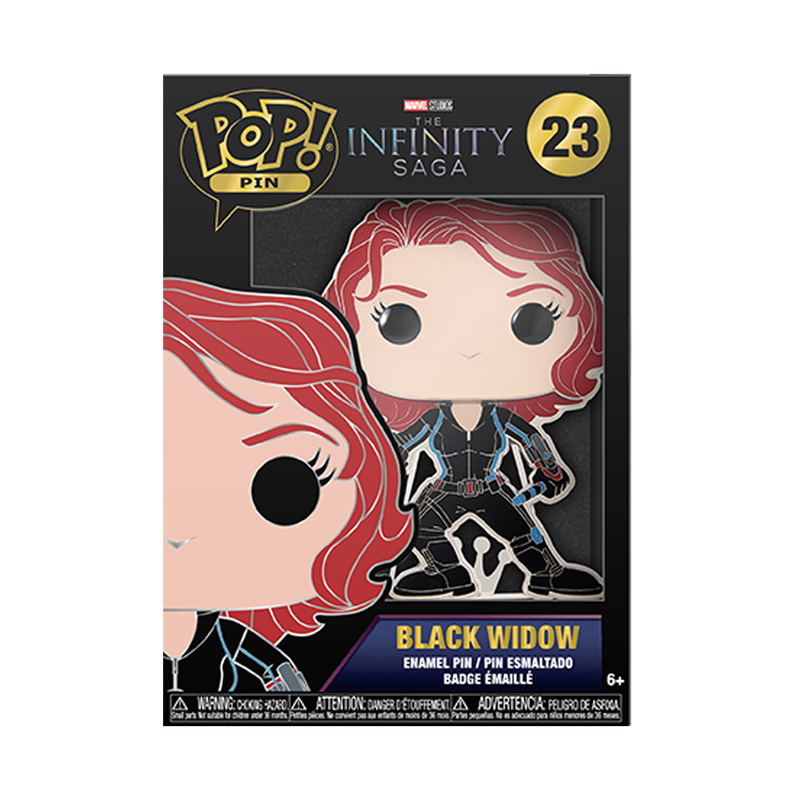 Funko Pop Pin: Marvel La Saga Del Infinito - Black Widow