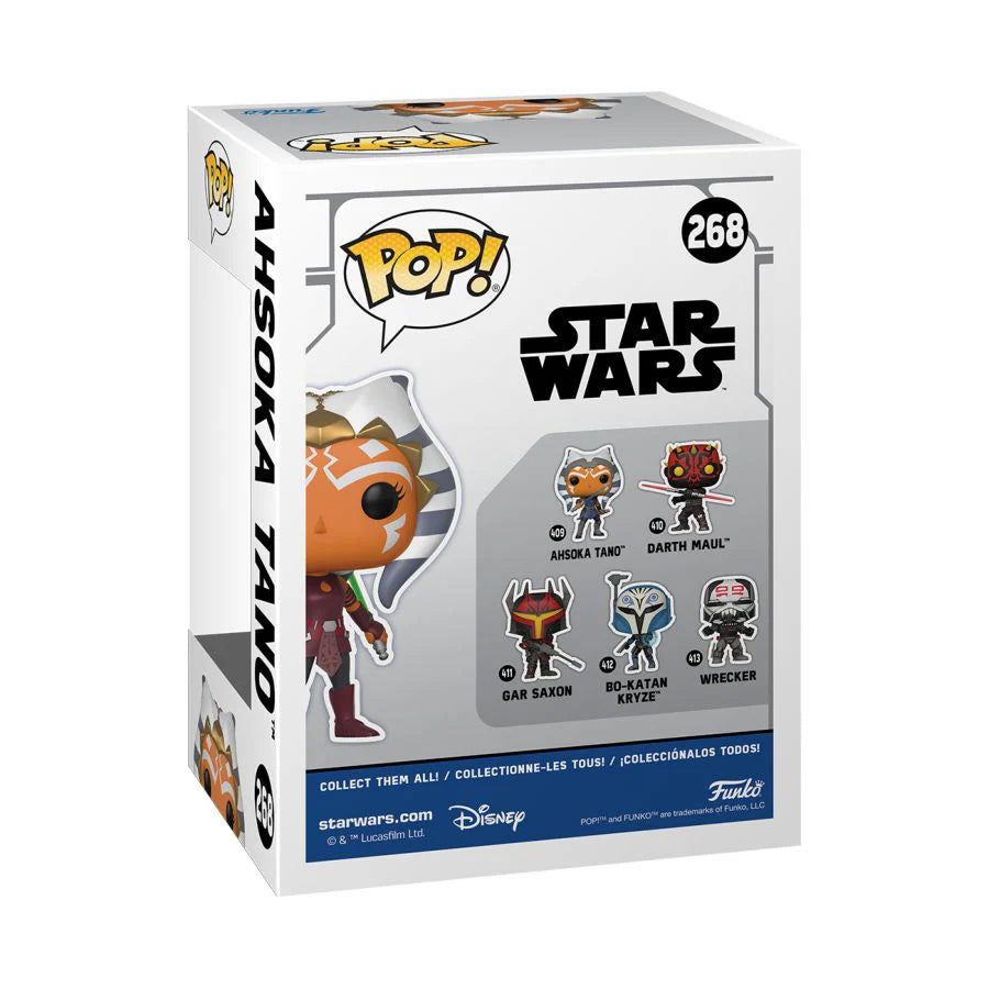 Funko Pop Star Wars: Clone Wars - Ahsoka Diamond Glitter Exclusivo