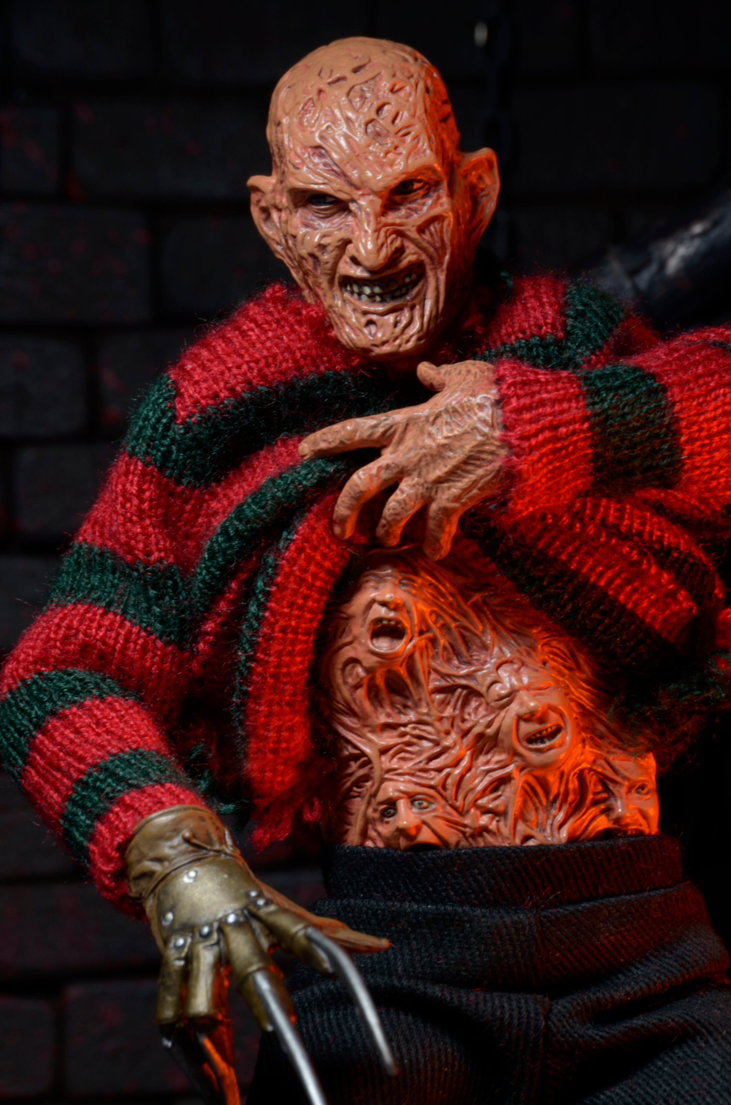 NECA Figura de Accion Vestida: Pesadilla En La Calle Del Infierno 3 Dream Warriors - Freddy 8 Pulgadas