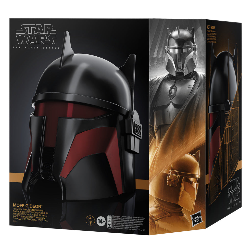 Star Wars The Black Series: The Mandalorian - Moff Gideon Casco Electronico Premium Replica