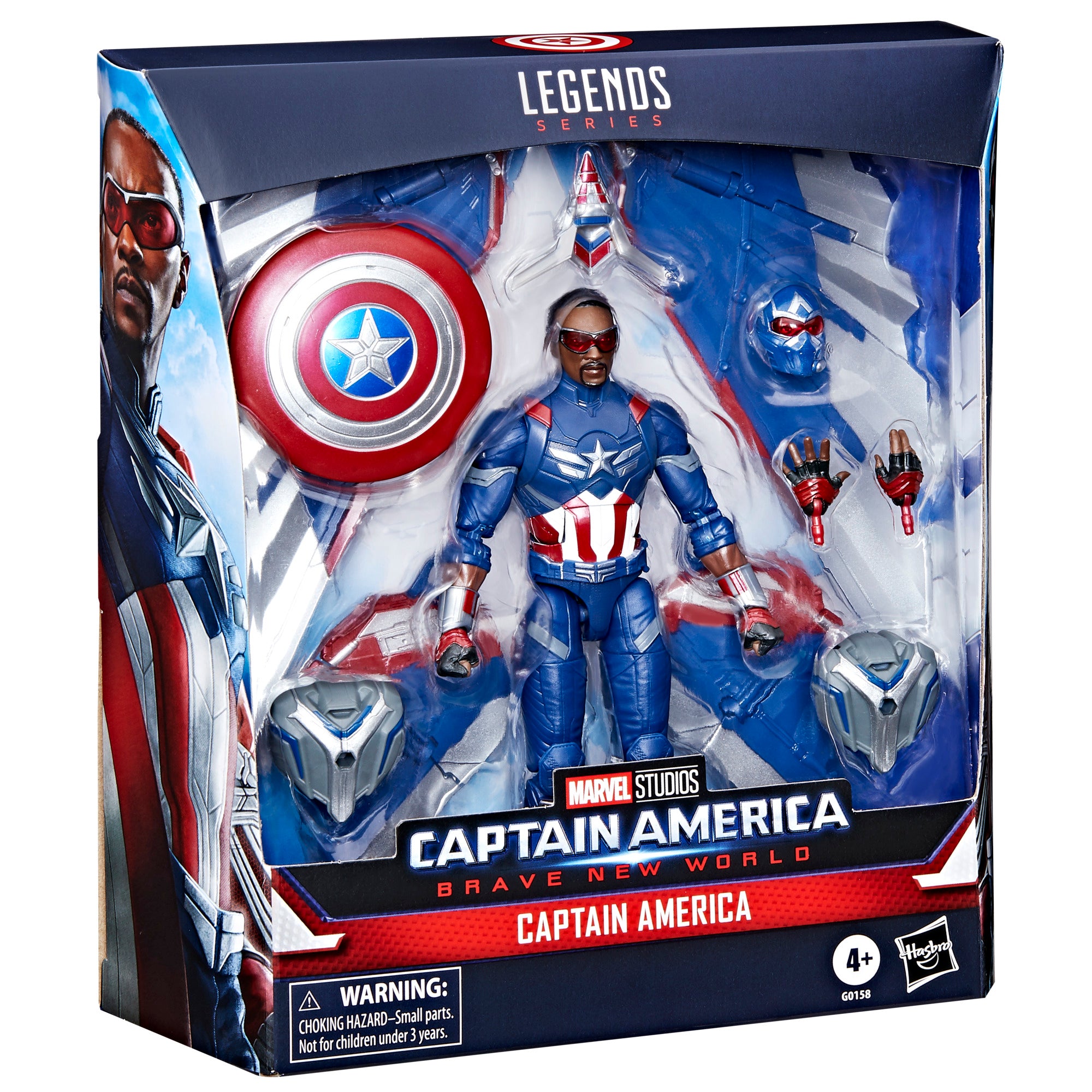 Marvel Legends Series Deluxe: Capitan America Brave New World - Capitan America