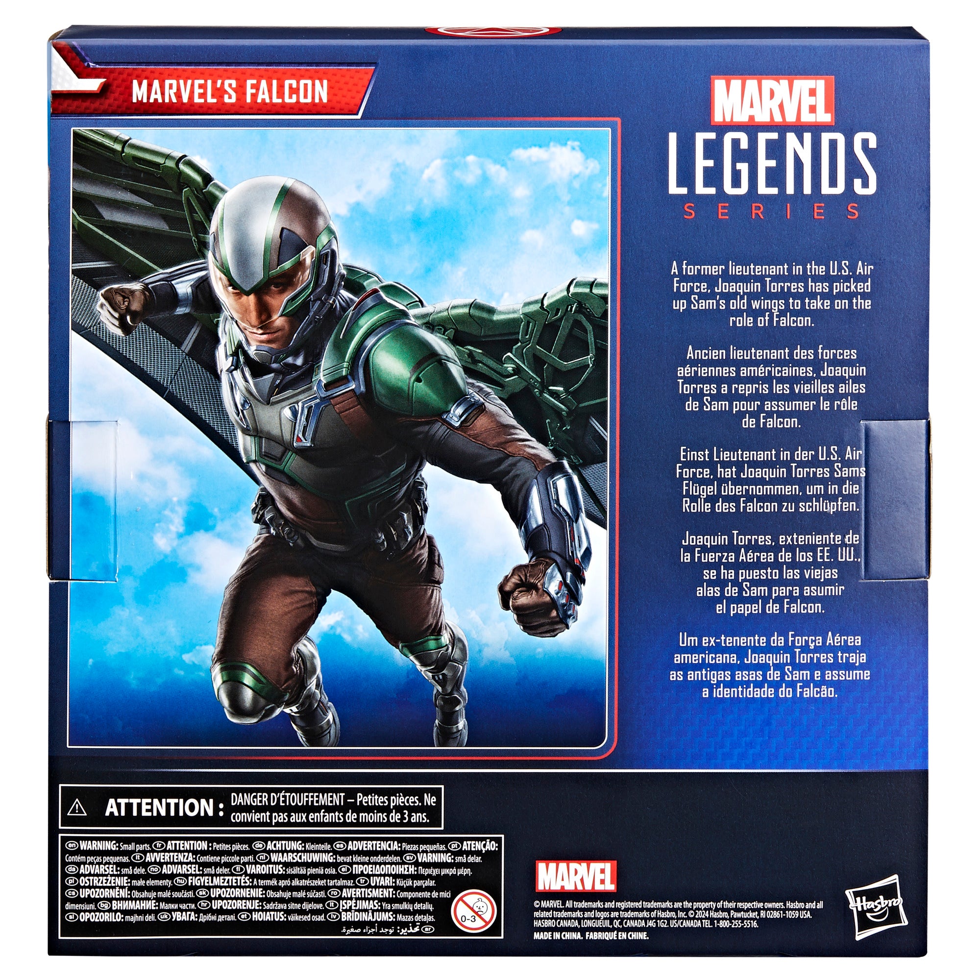 Marvel Legends Series Deluxe: Capitan America Brave New World - Falcon