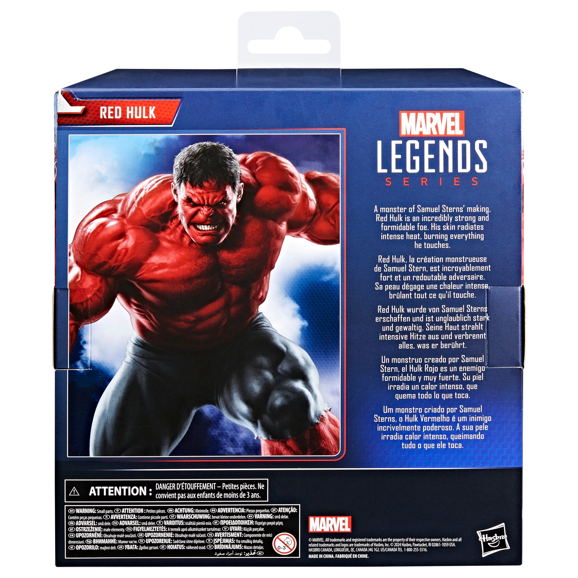 Marvel Legends Series Deluxe: Capitan America Brave New World - Red Hulk