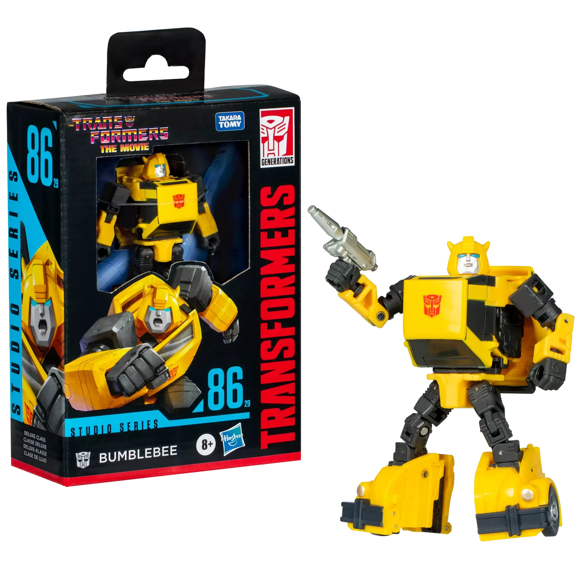 Transformers Studio Series Deluxe Class 86 29: Transformers The Movie - Bumblebee