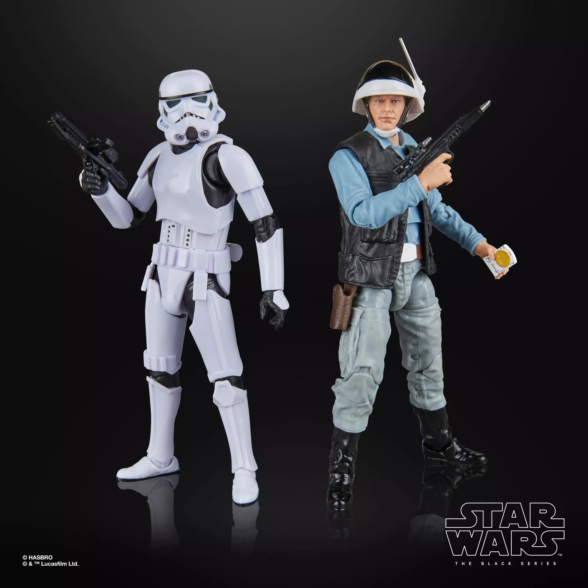 Star Wars The Black Series: A New Hope - Trooper Rebelde Y Stormtrooper 2 Pack