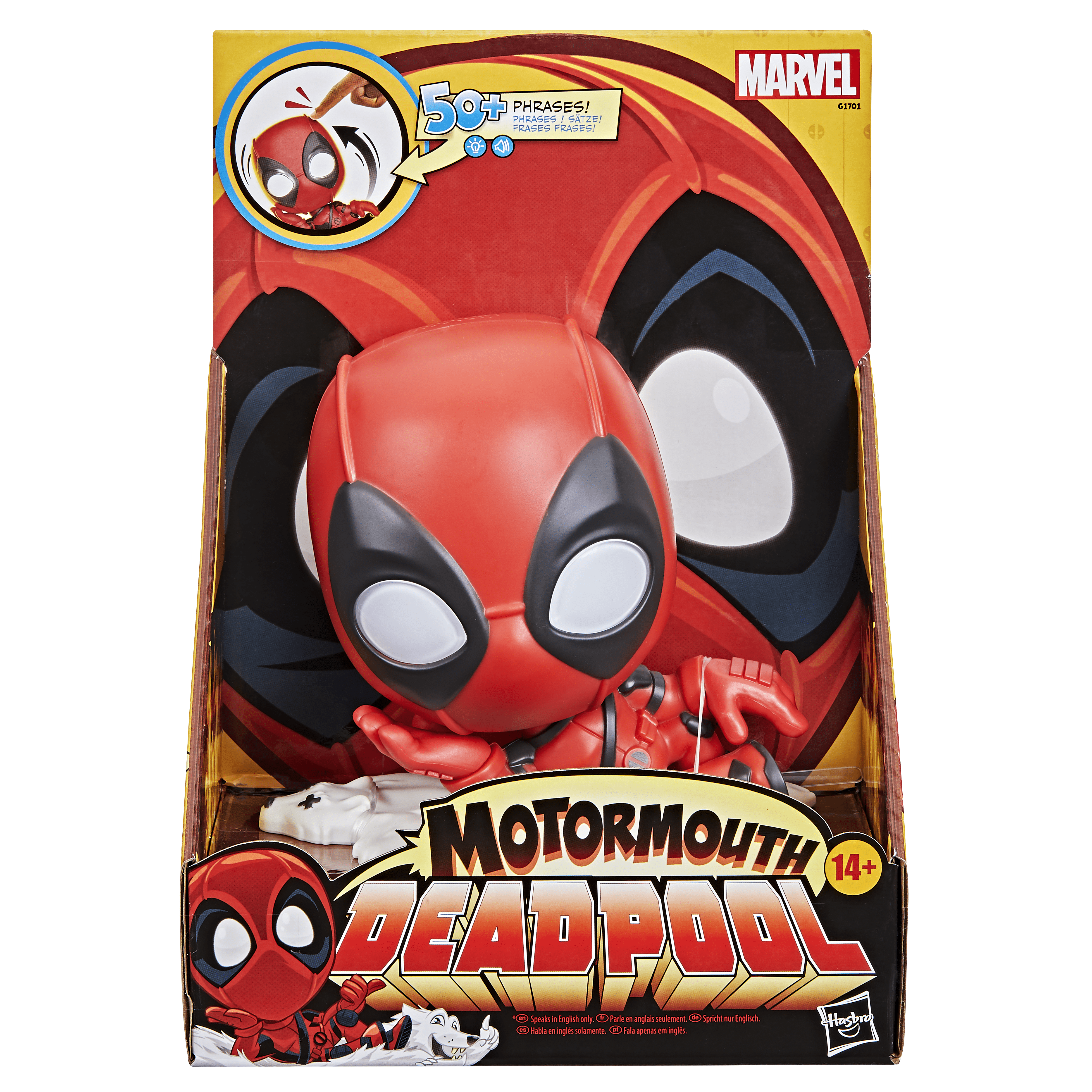 Marvel: Motormouth Deadpool Juguete Interactivo