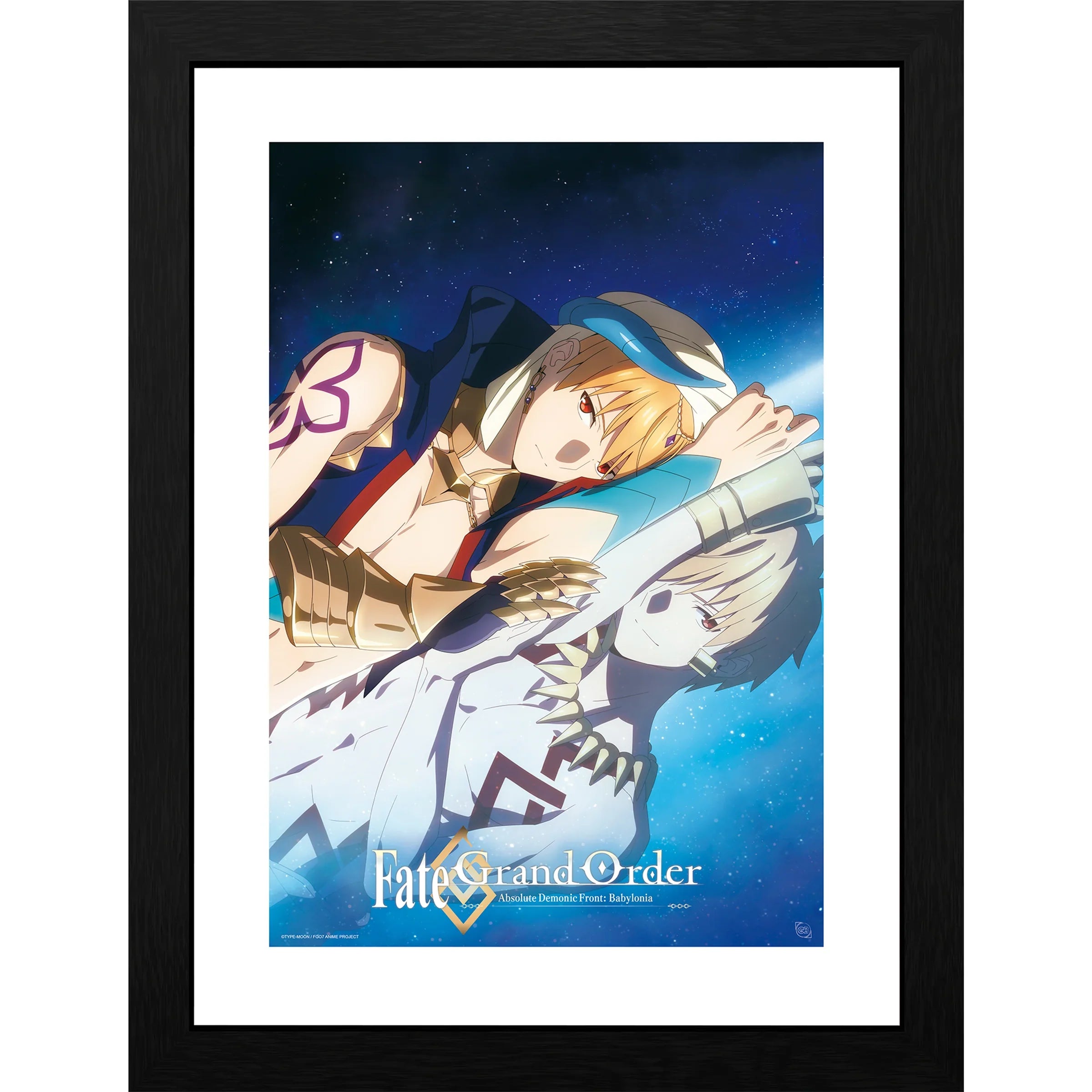 ABYStyle Framed Print: Fate Grand Order Babylonia - Gilgamesh Impresion Enmarcada