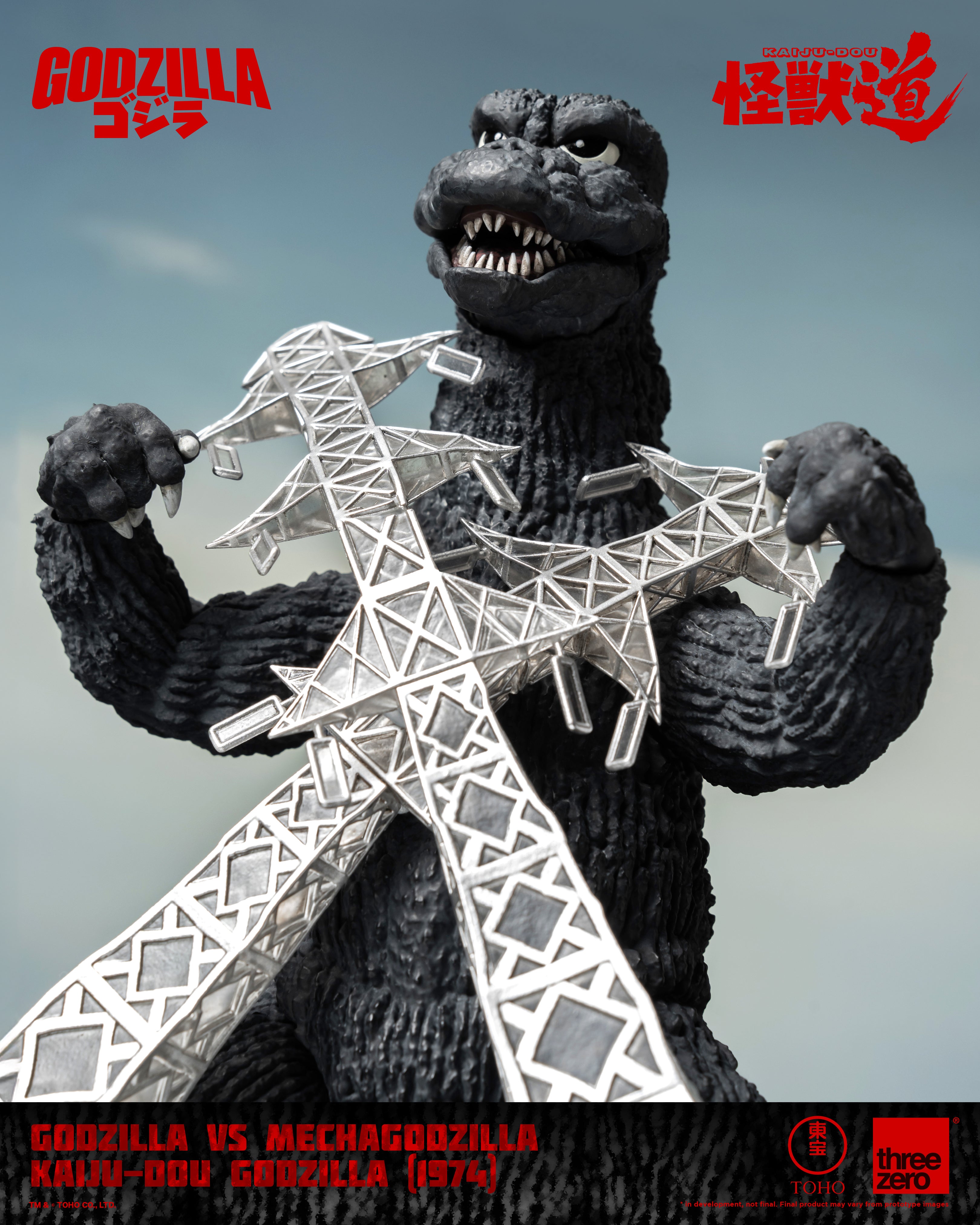 Threezero : Godzilla Vs Mechagodzilla - Kaiju Dou Godzilla 1974