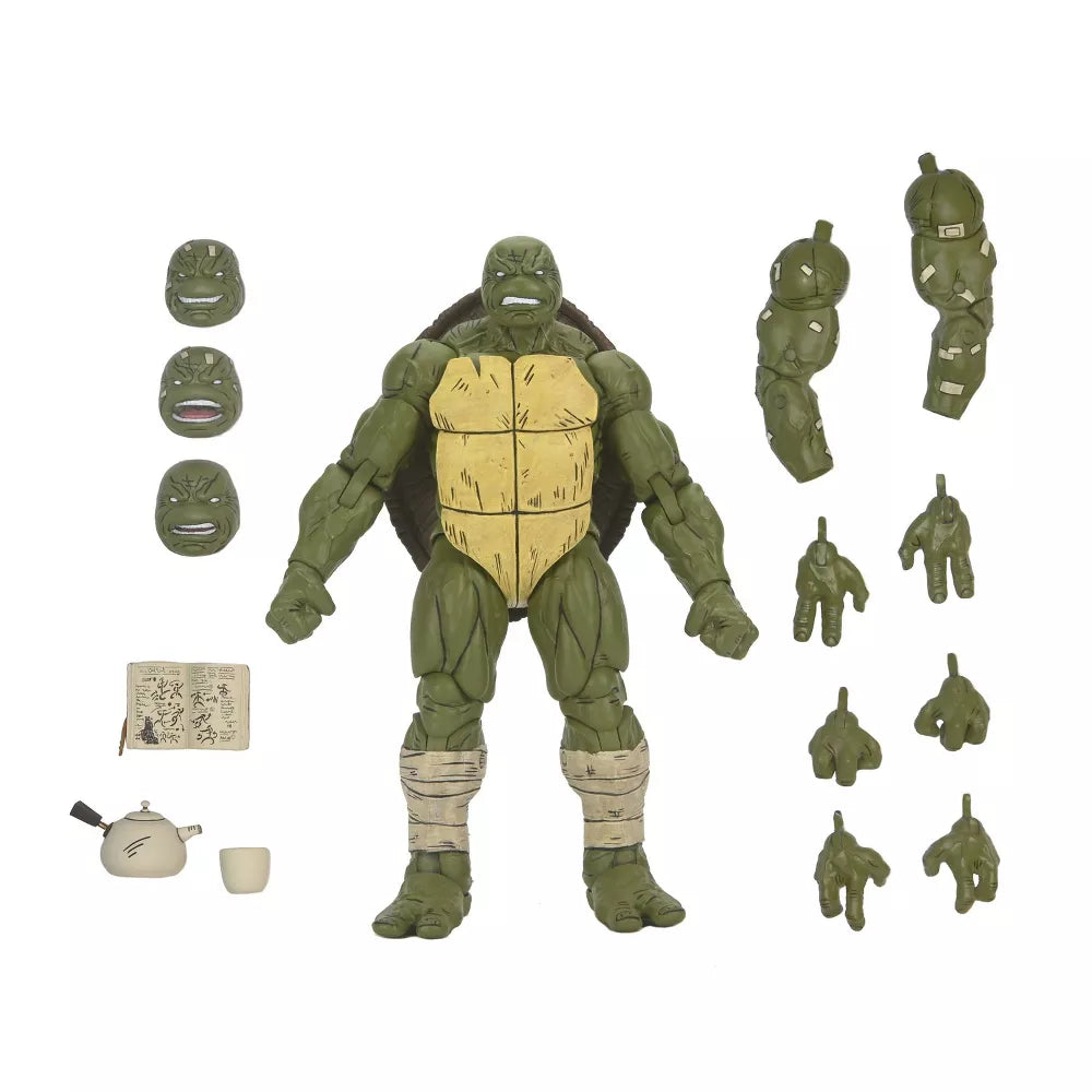 NECA Figura de Accion Ultimate: TMNT Tortugas Ninja The Last Ronin - Ronin Battle Damaged 7 Pulgadas