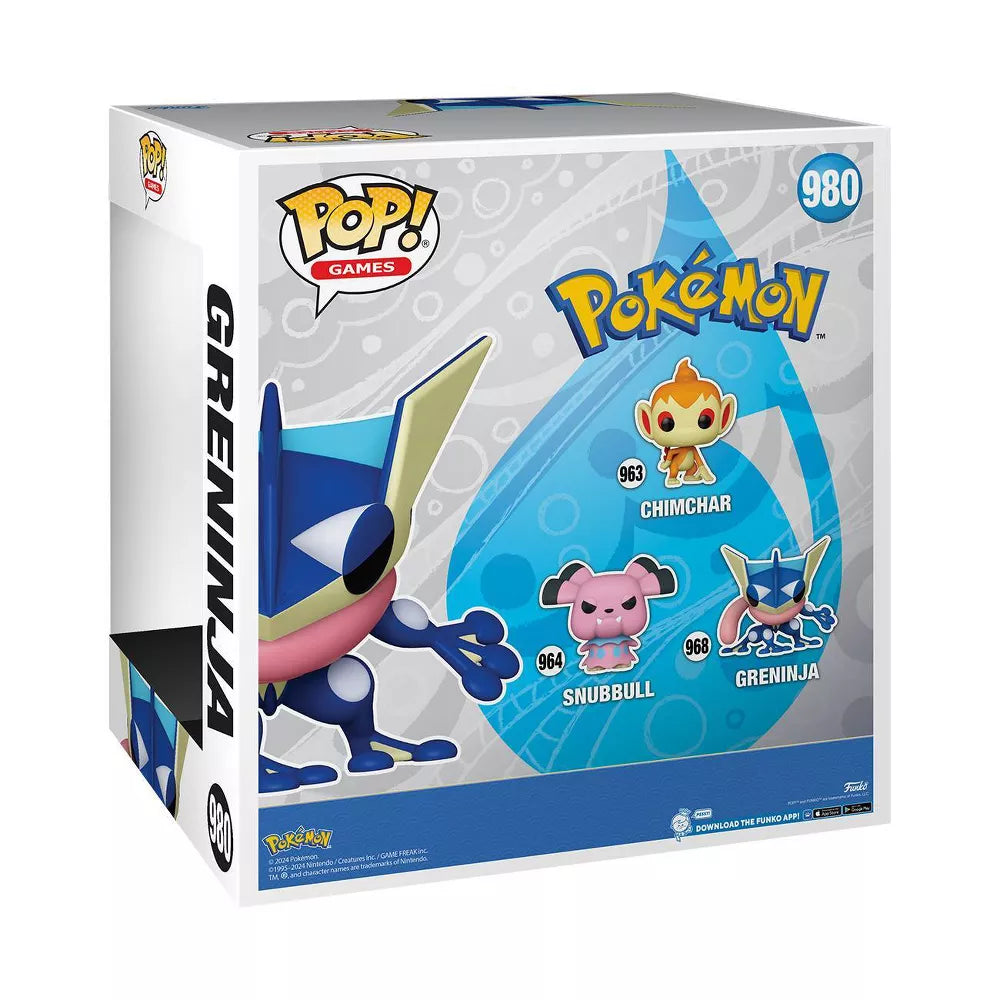 Funko Pop Jumbo: Pokemon - Greninja 10 Pulgadas Exclusivo