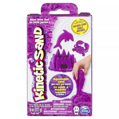 Kinetic Sand: Kinetic Sand Caja Marina de arena - Color Morado