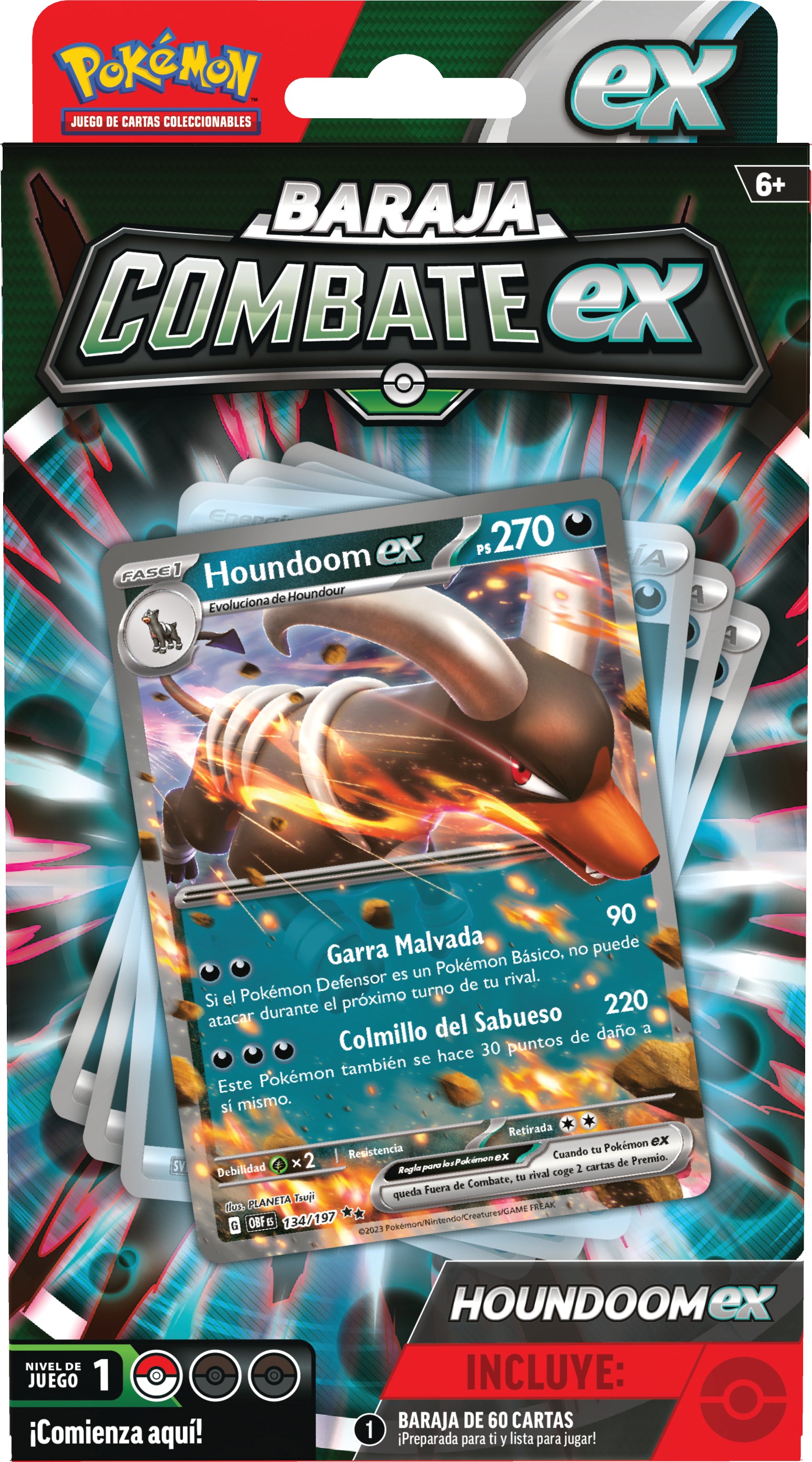 Pokemon TCG: Houndoom Ex Battle Deck En Ingles