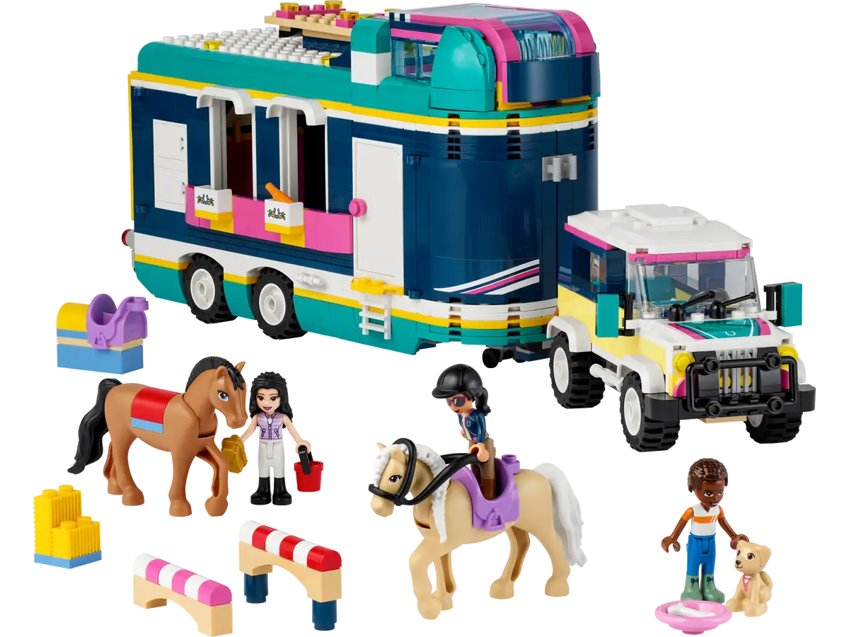 LEGO Friends Remolque de Exhibicion Equina 41722