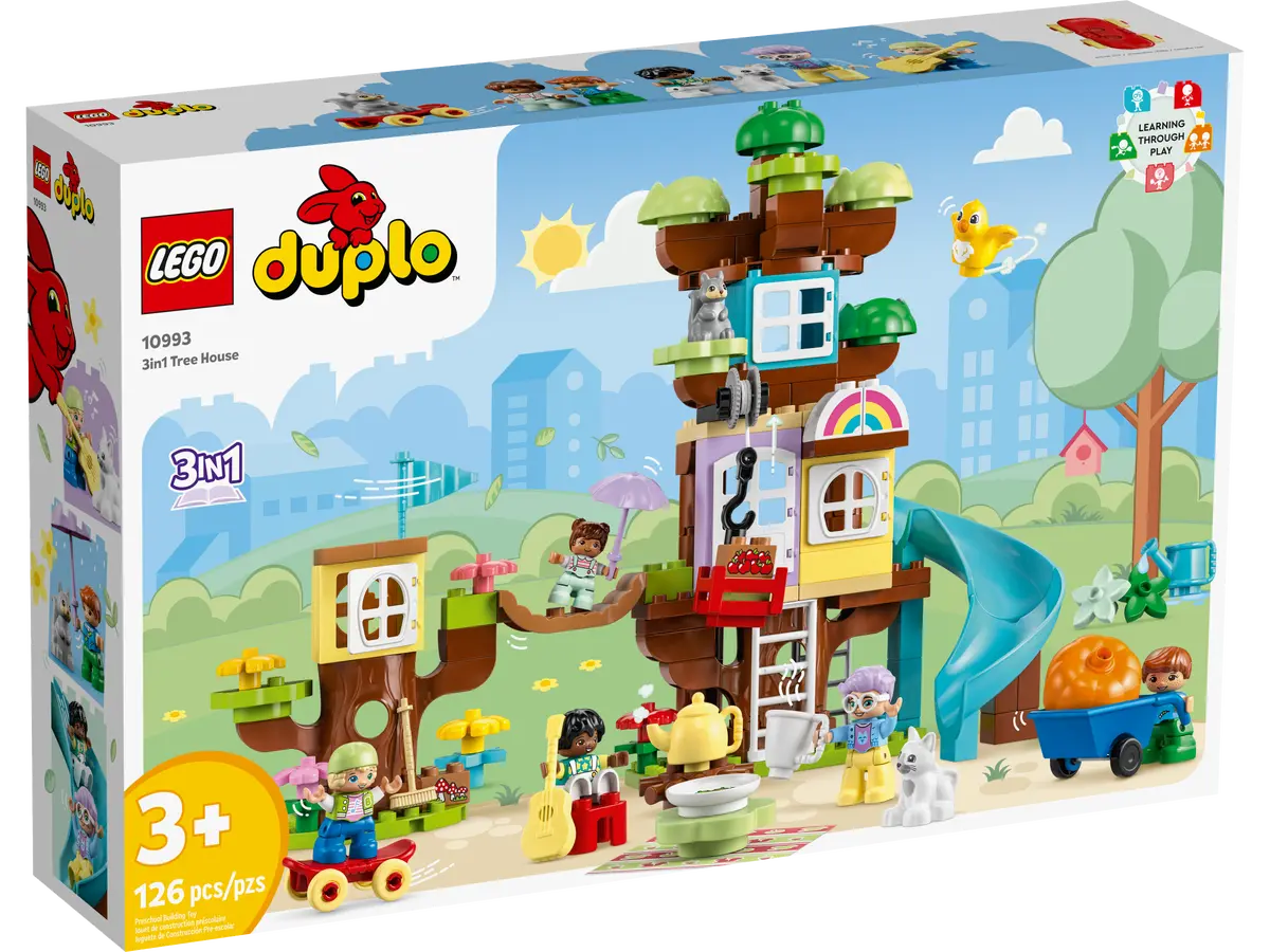 LEGO DUPLO Casa del Arbol 3 en 1 10993