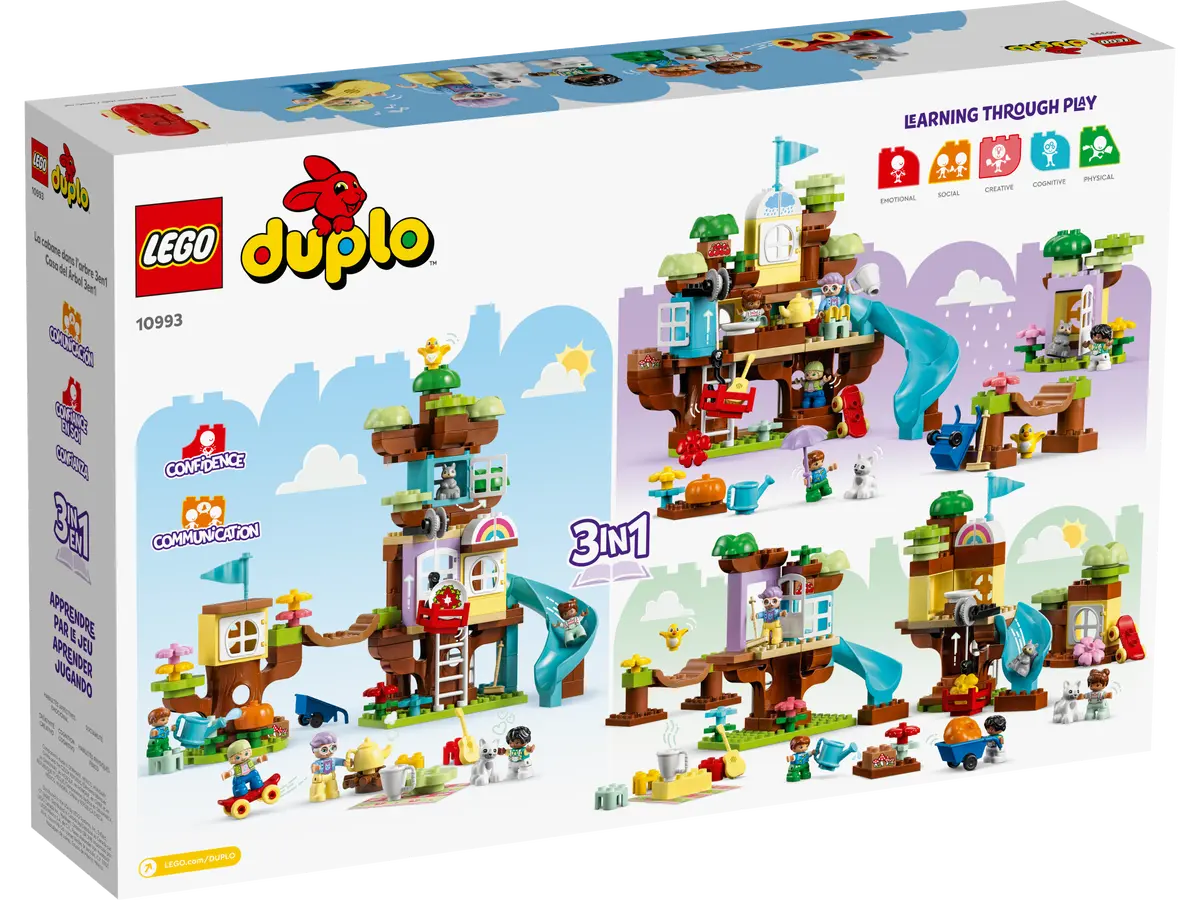 LEGO DUPLO Casa del Arbol 3 en 1 10993