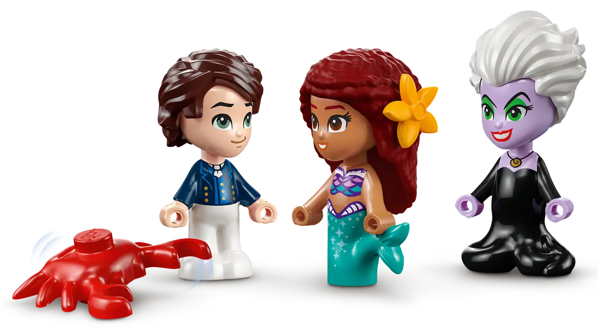 LEGO Disney Princess Libro de Cuento La Sirenita 43213