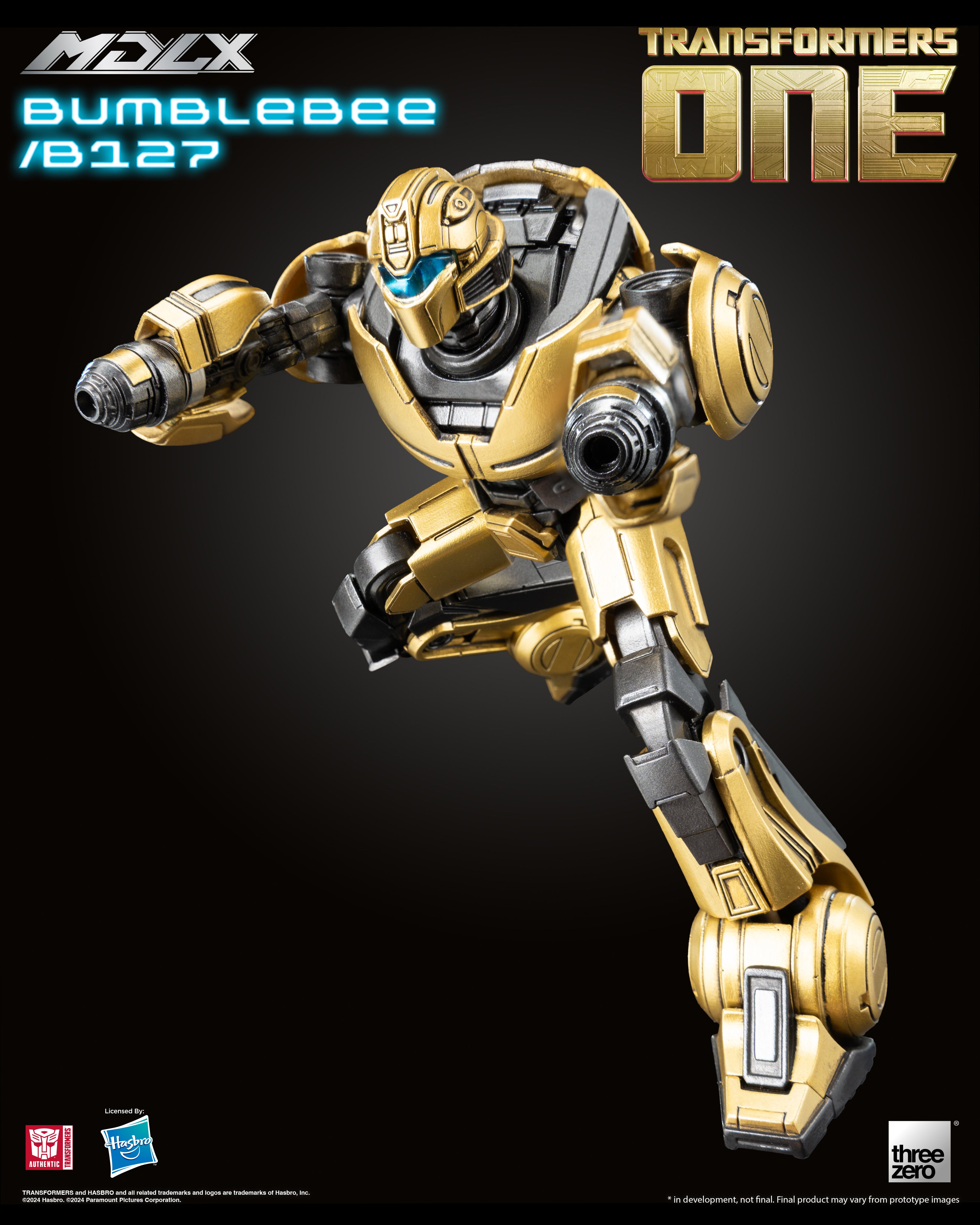 Threezero Mdlx Series: Transformers One - Bumblebee B127